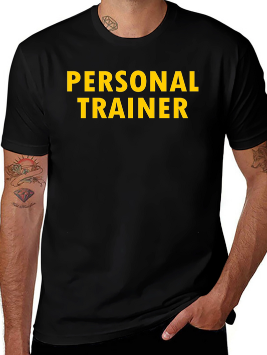 Personal Trainer Black T-Shirt
