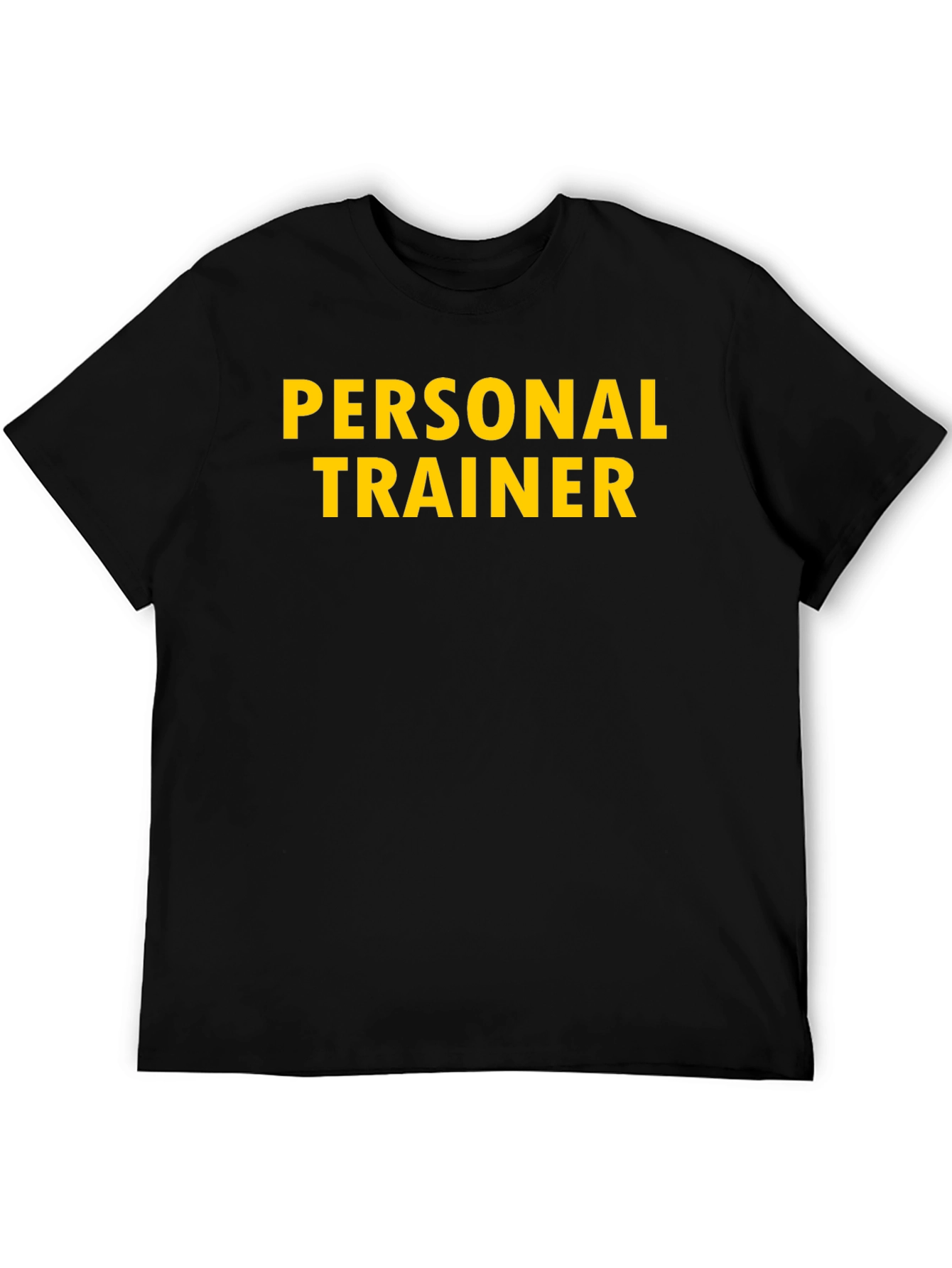 Personal Trainer Black T-Shirt