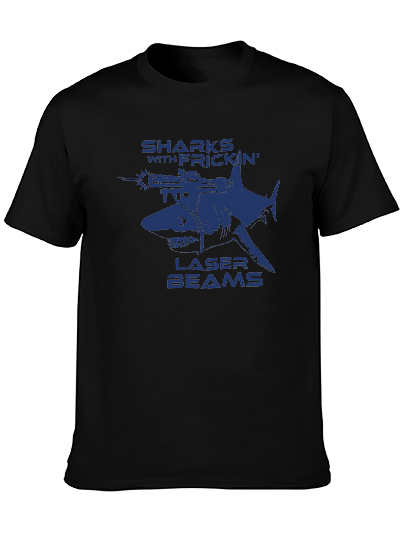 Sharks With Frickin Laser Beams Graphic T-Shirt