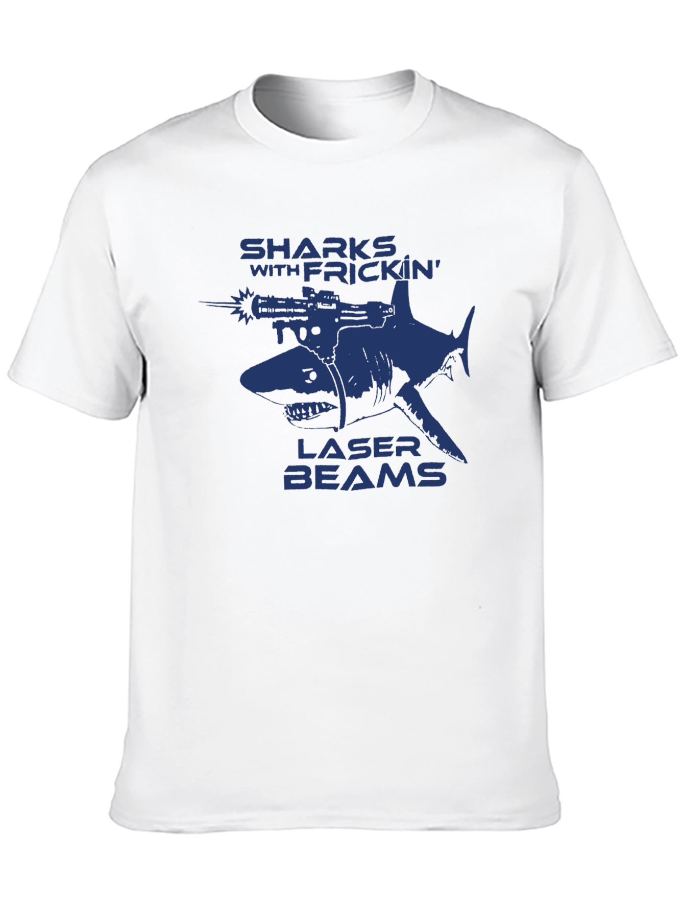 Sharks With Frickin Laser Beams Graphic T-Shirt