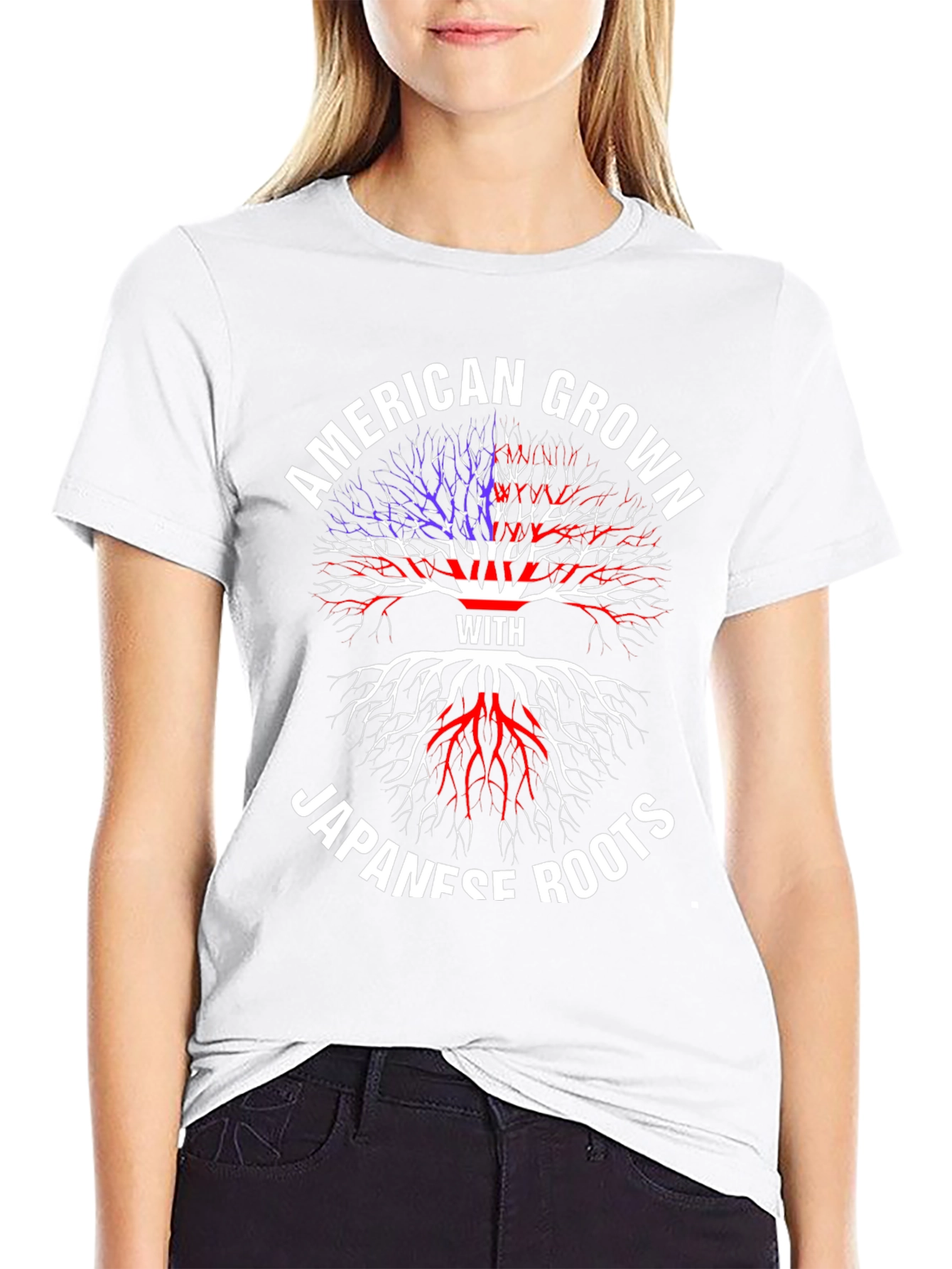 American Grown with Japanese Roots T-Shirt