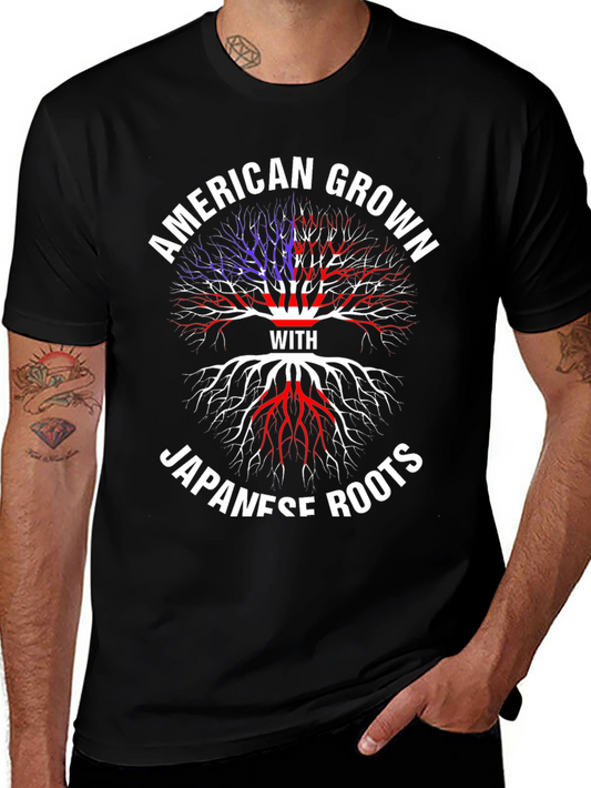 American Grown with Japanese Roots T-Shirt
