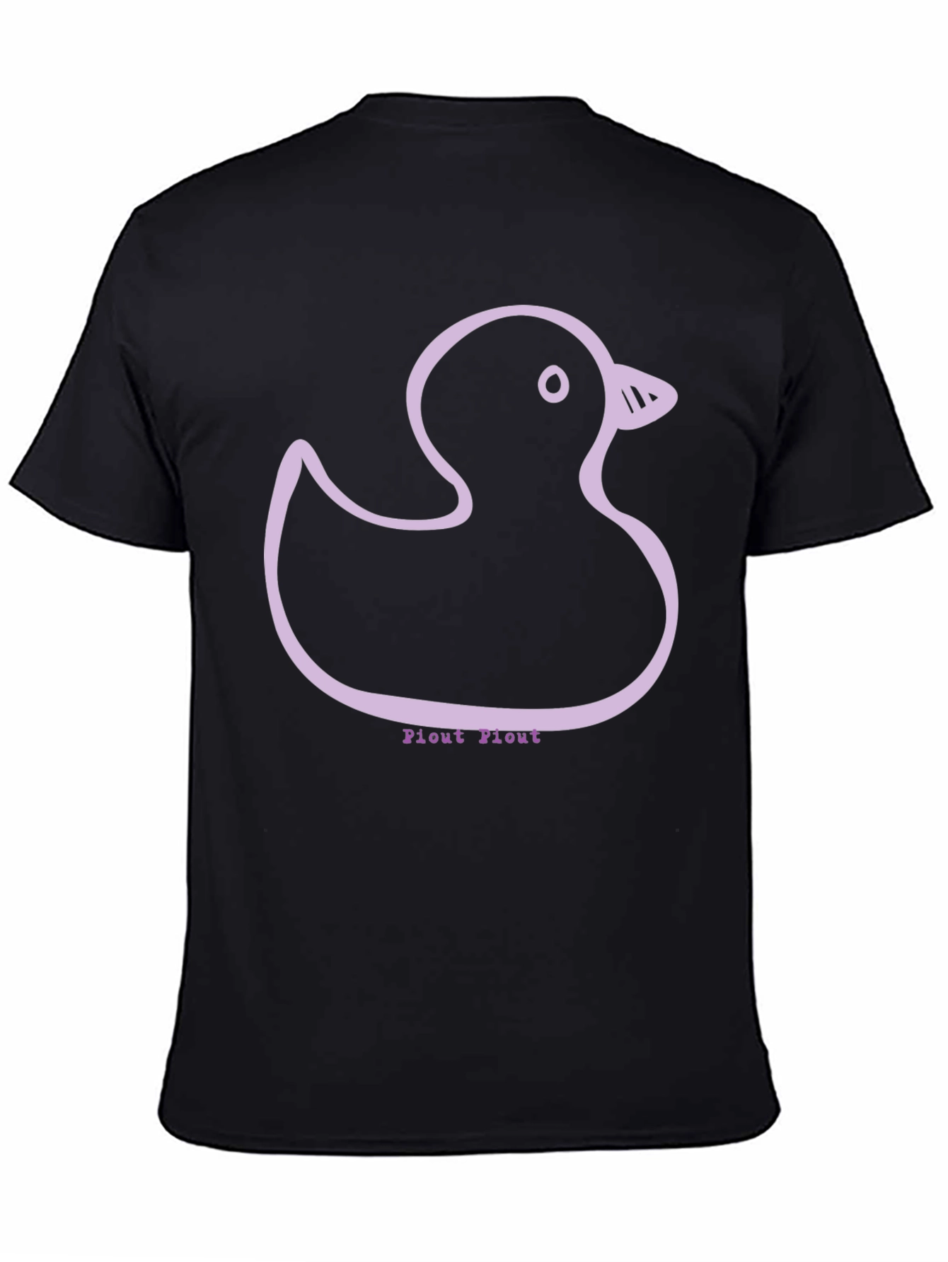 Duck T-Shirt - Casual Black Tee with Duck Design