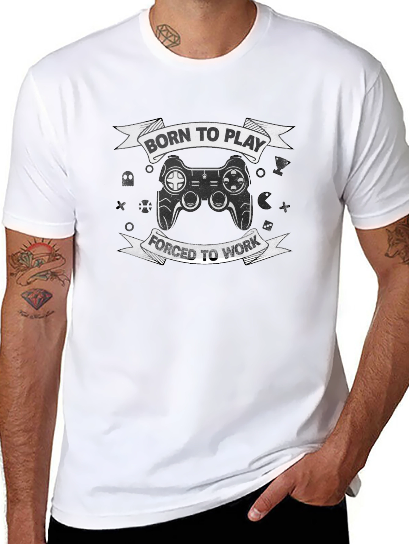 Born to Play Gamer T-Shirt
