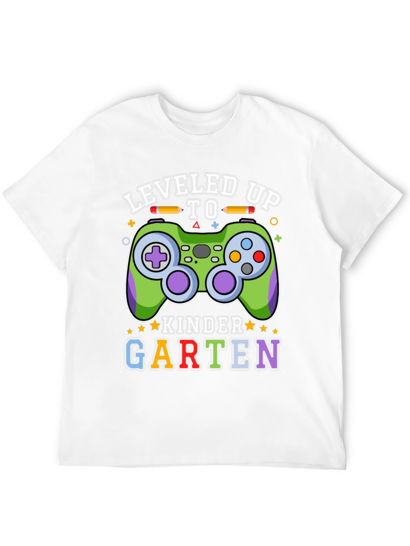 Leveled Up to Kindergarten Gamer T-Shirt