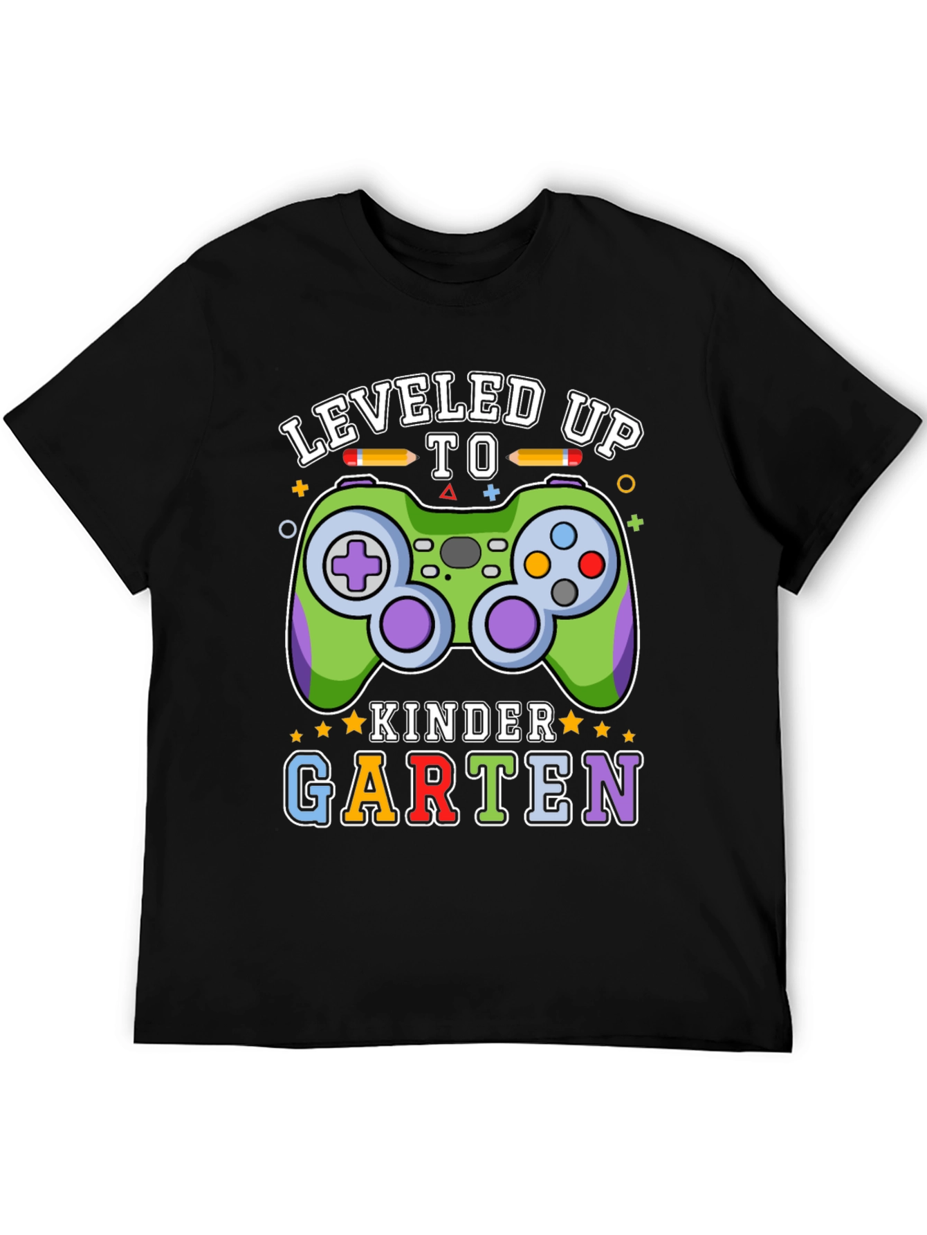 Leveled Up to Kindergarten Gamer T-Shirt