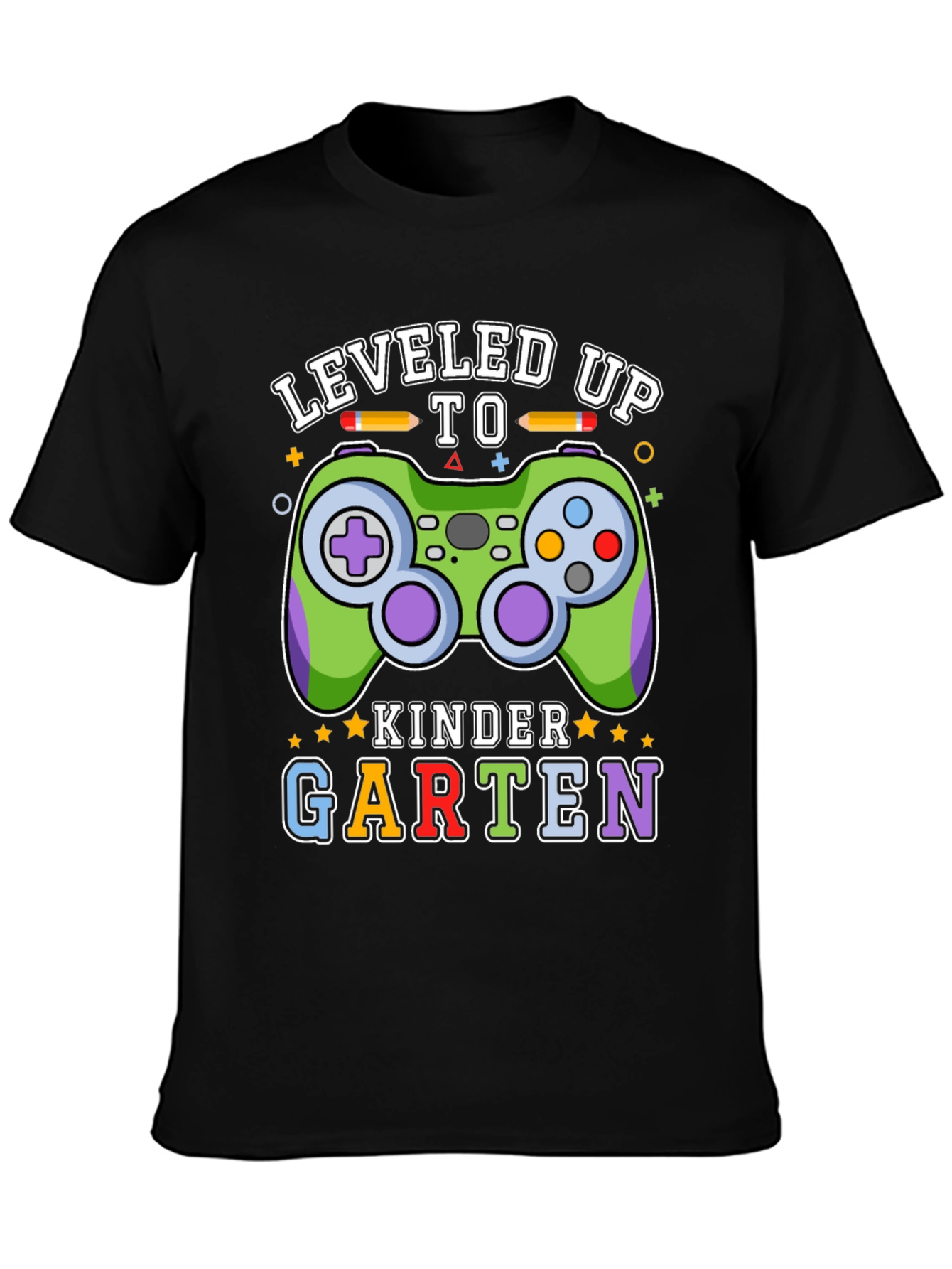 Leveled Up to Kindergarten Gamer T-Shirt