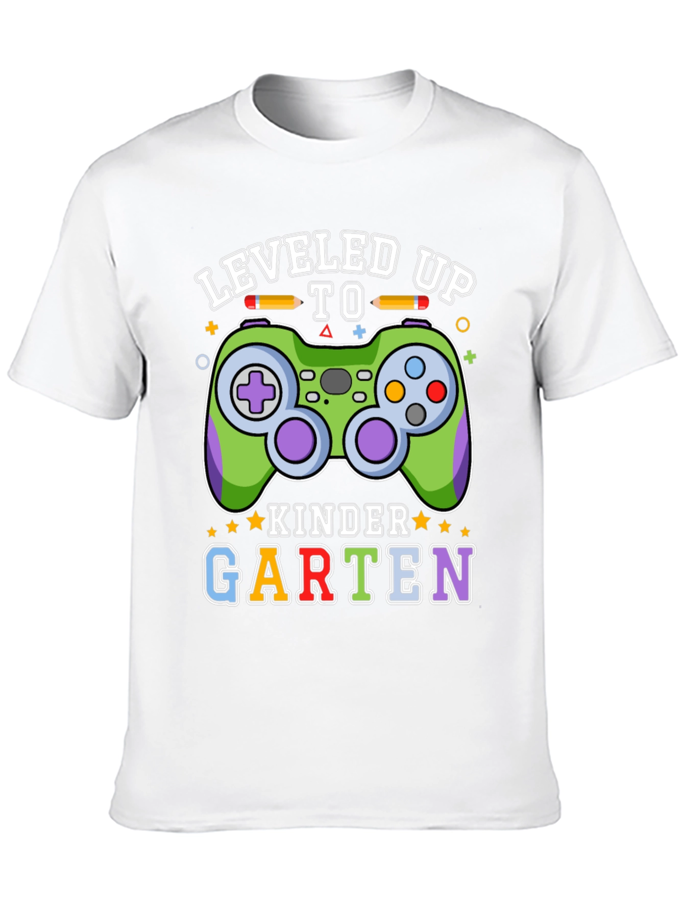 Leveled Up to Kindergarten Gamer T-Shirt