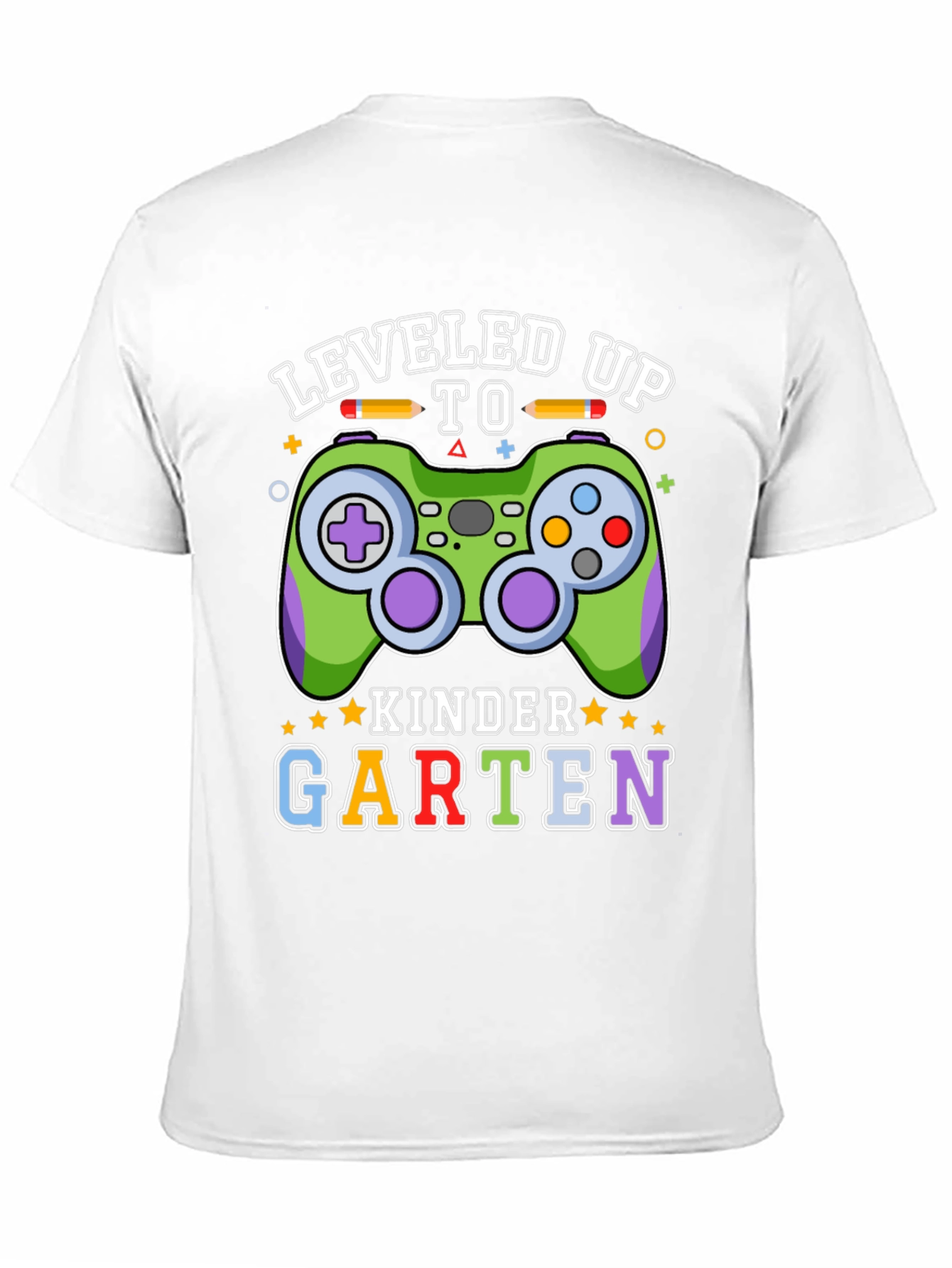 Leveled Up to Kindergarten Gamer T-Shirt