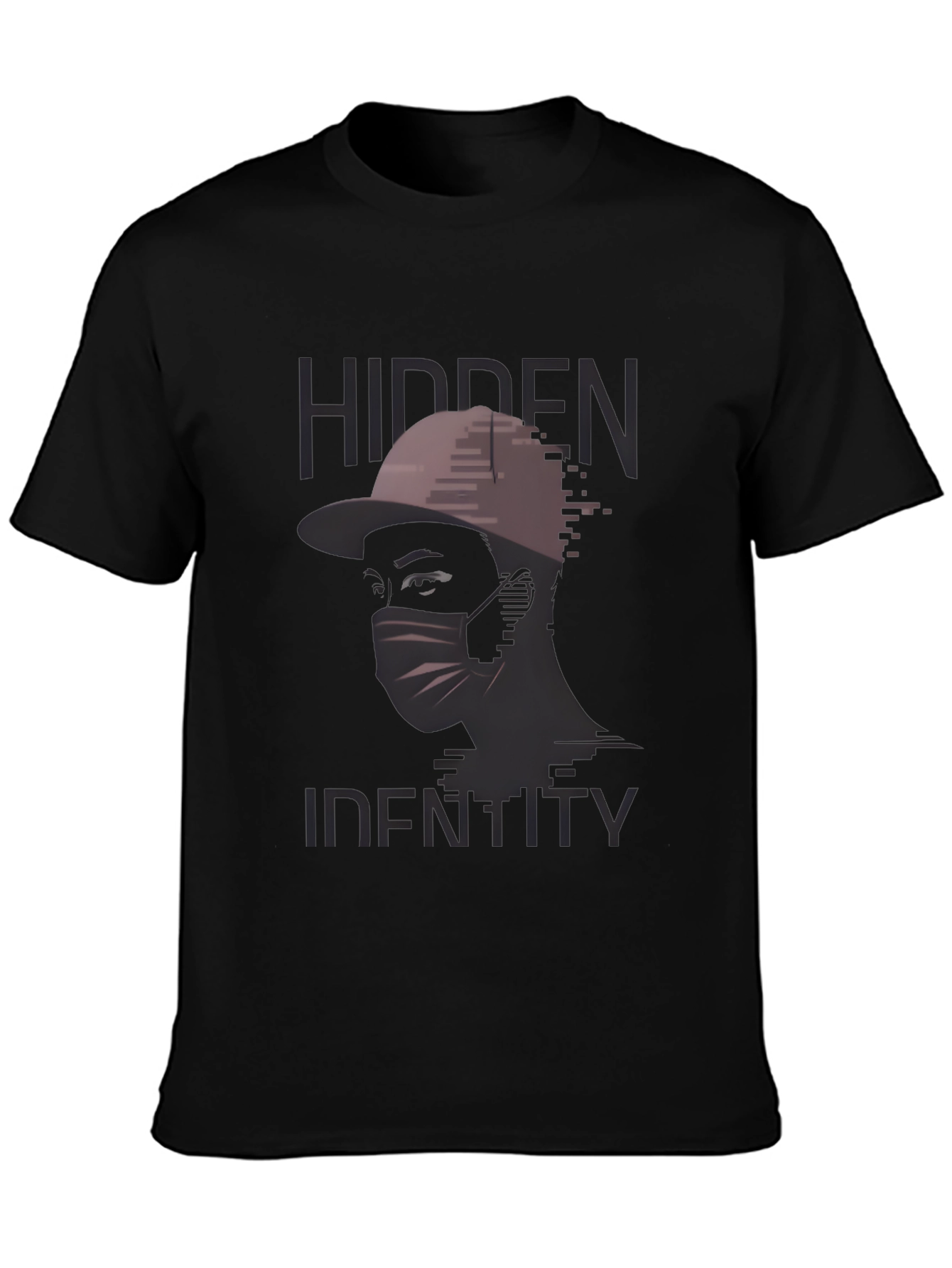 Hidden Identity Graphic Tee - Stylish Streetwear