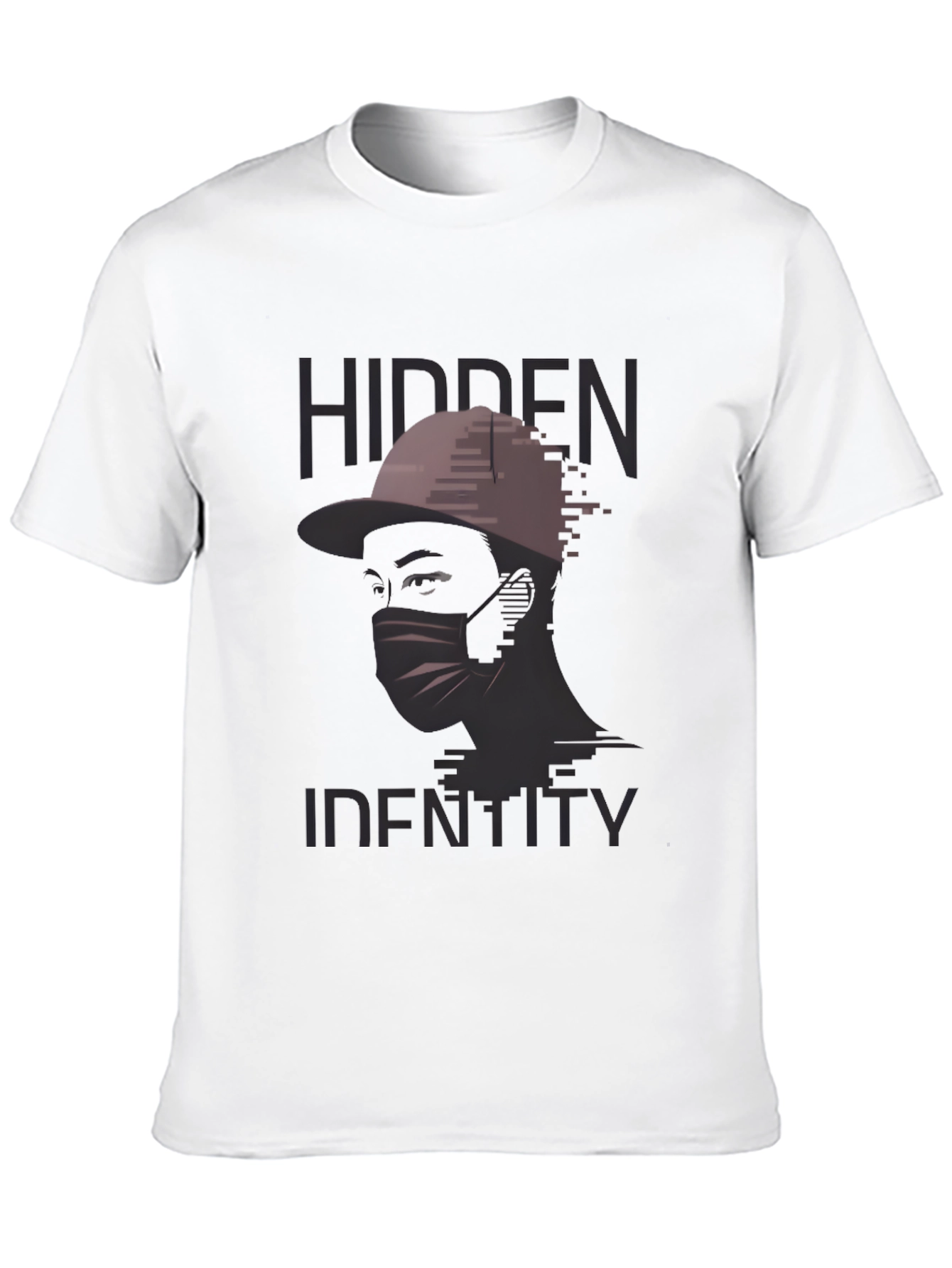 Hidden Identity Graphic Tee - Stylish Streetwear