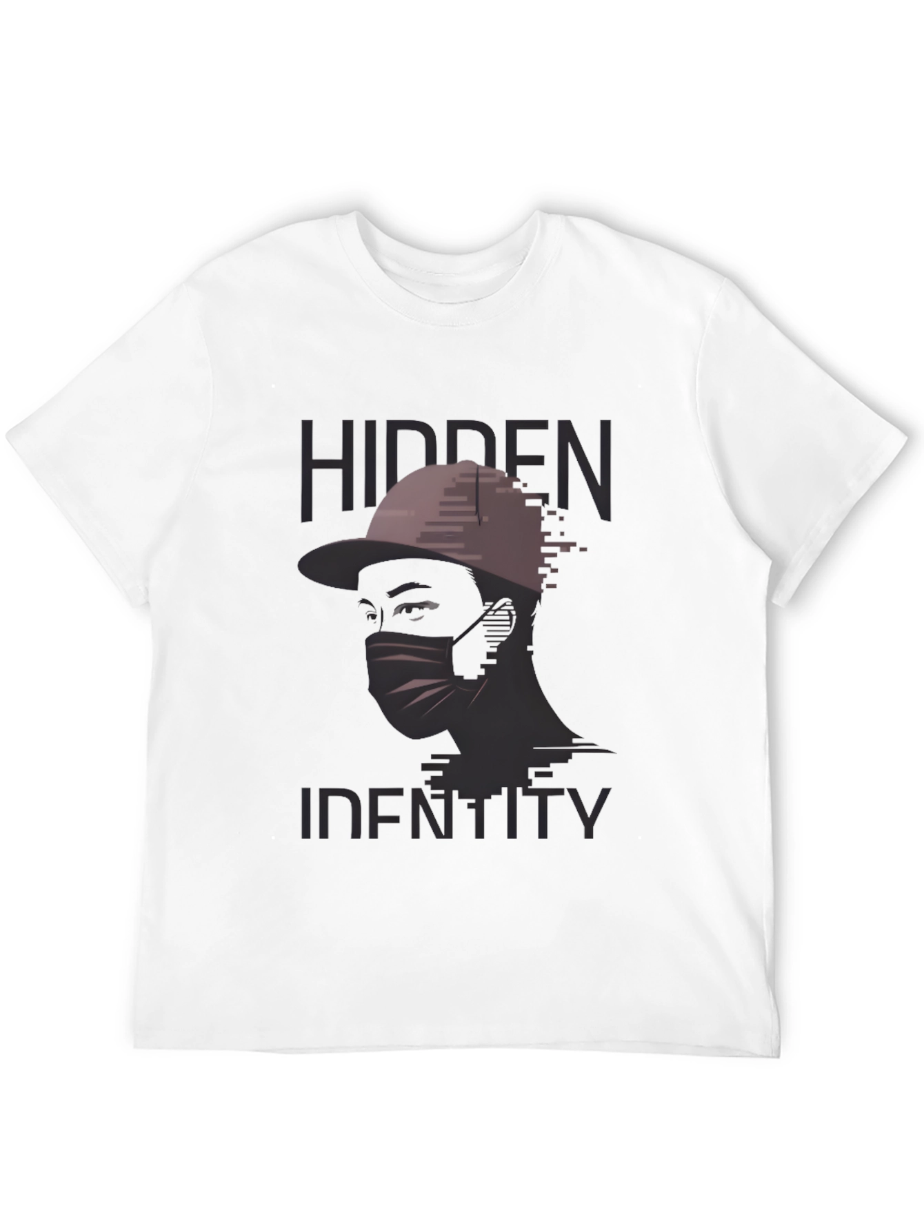 Hidden Identity Graphic Tee - Stylish Streetwear