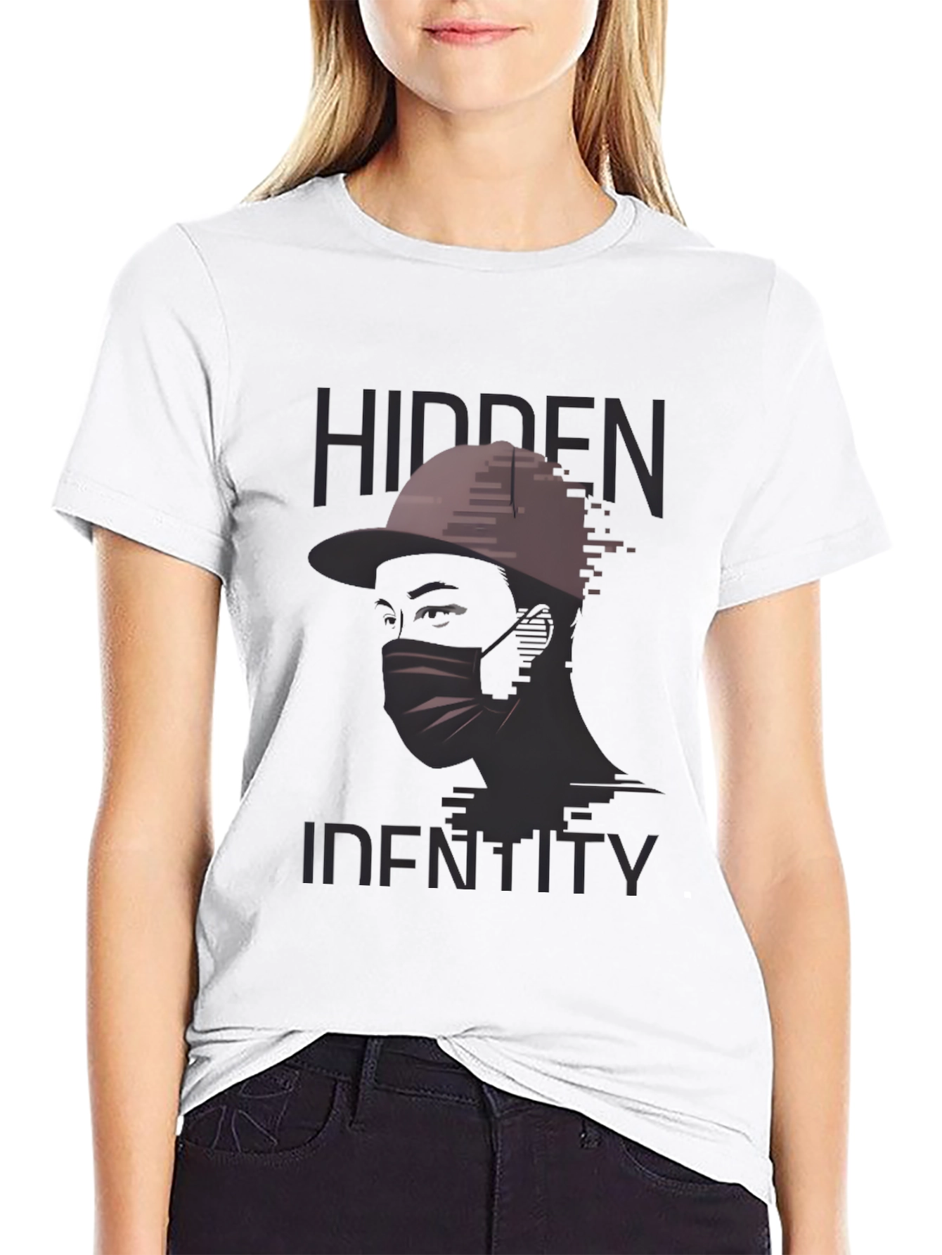 Hidden Identity Graphic Tee - Stylish Streetwear