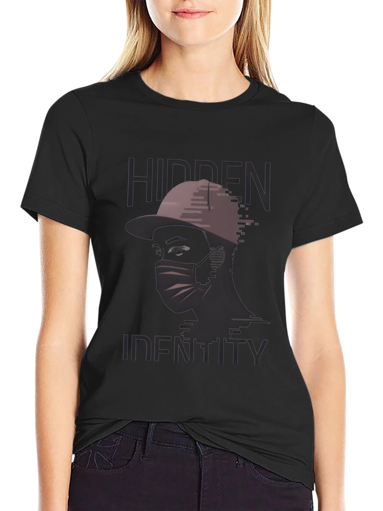Hidden Identity Graphic Tee - Stylish Streetwear