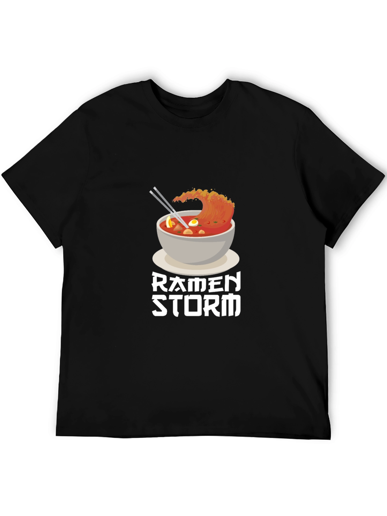 Ramen Storm T-Shirt - Unique Graphic Tee