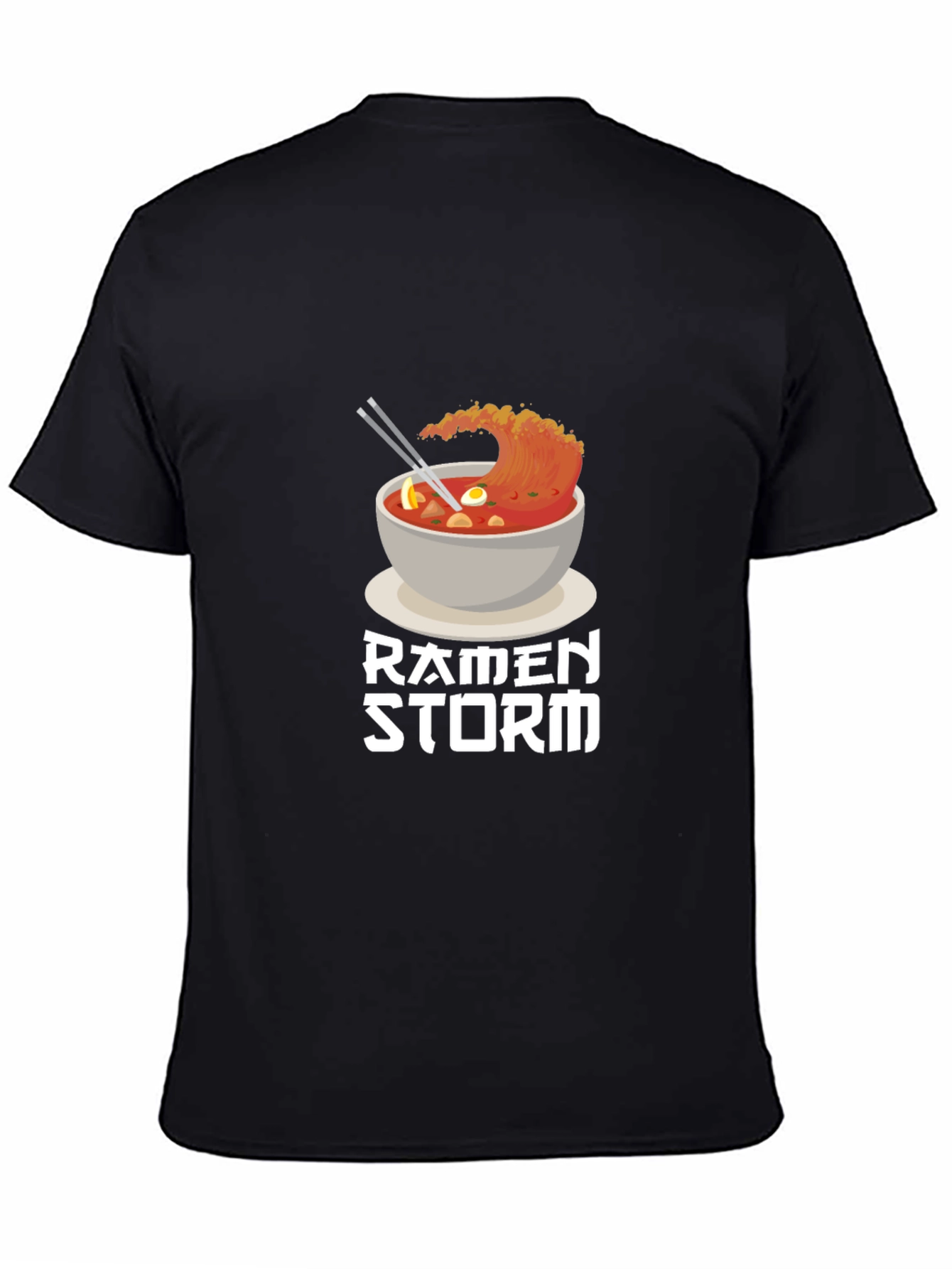 Ramen Storm T-Shirt - Unique Graphic Tee