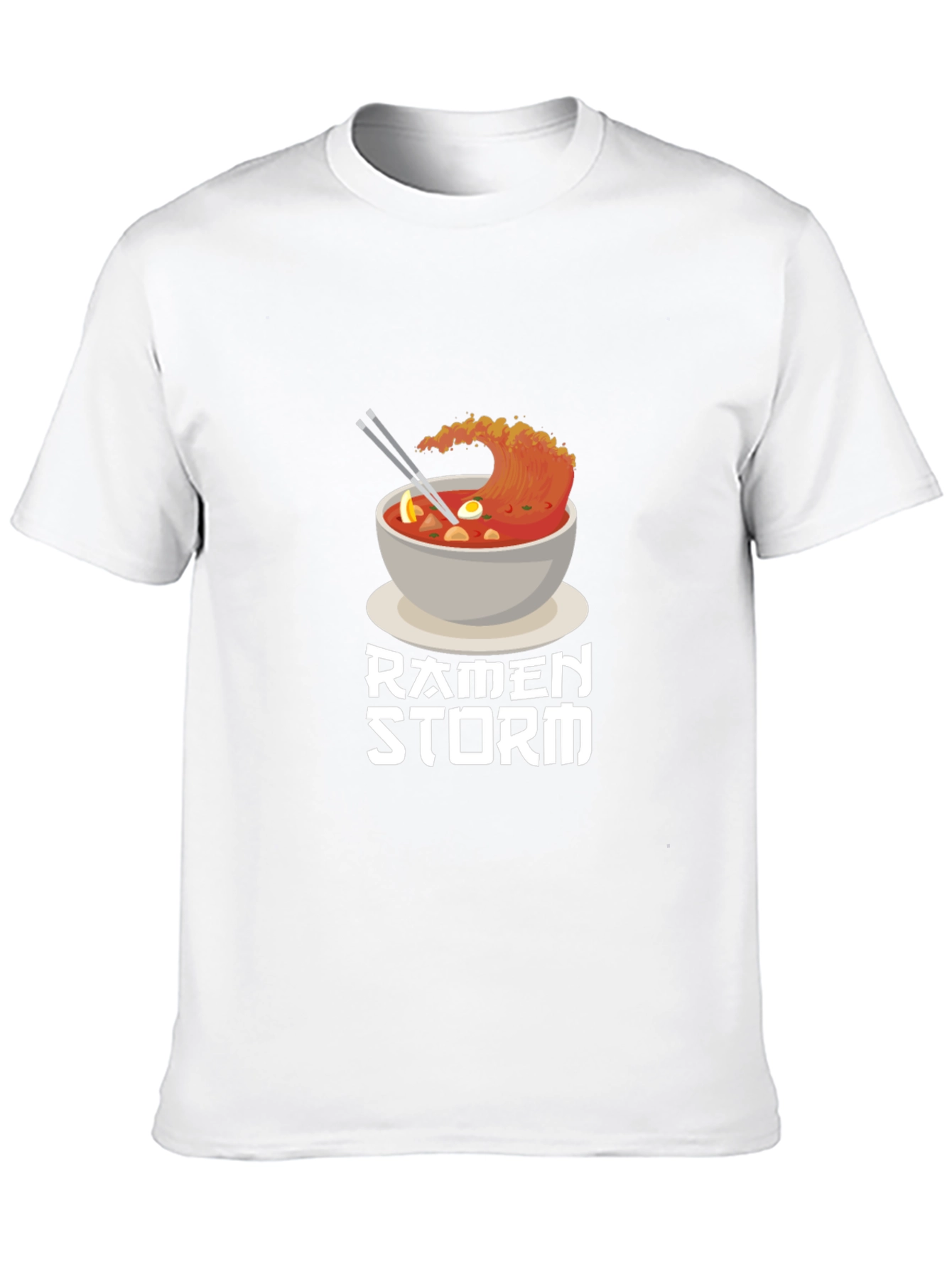 Ramen Storm T-Shirt - Unique Graphic Tee