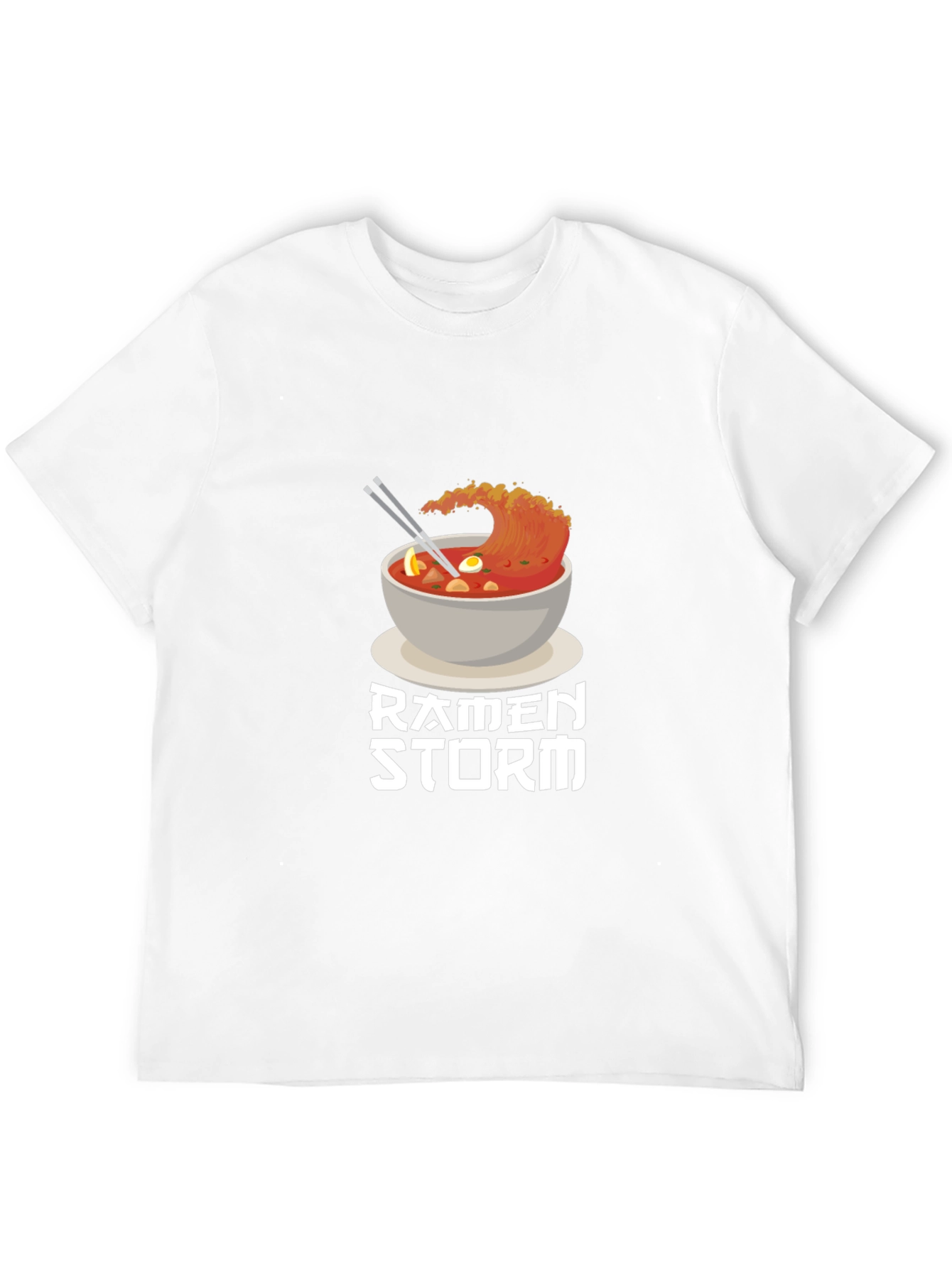Ramen Storm T-Shirt - Unique Graphic Tee