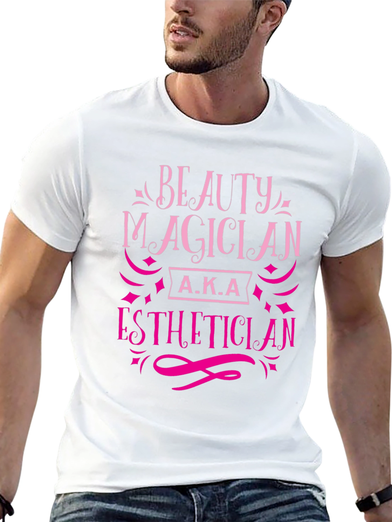 Beauty Magician Esthetician T-Shirt - Black