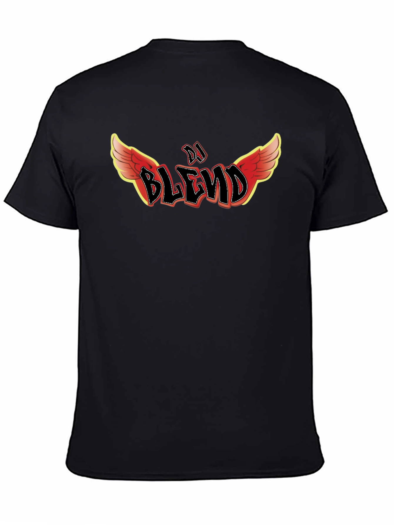 DJ Blend Graphic Tee - Cool Black T-Shirt