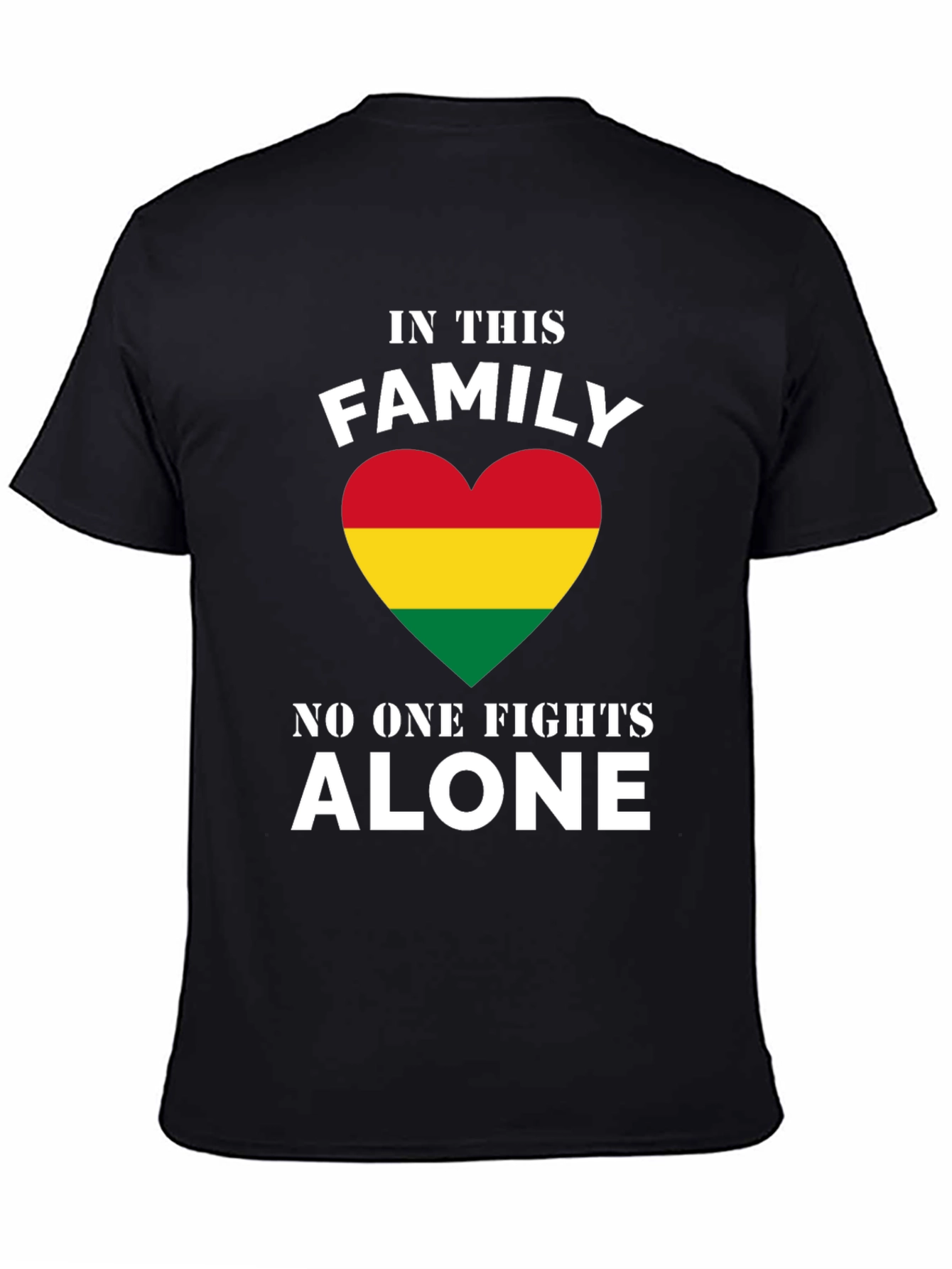 In This Family No One Fights Alone T-Shirt