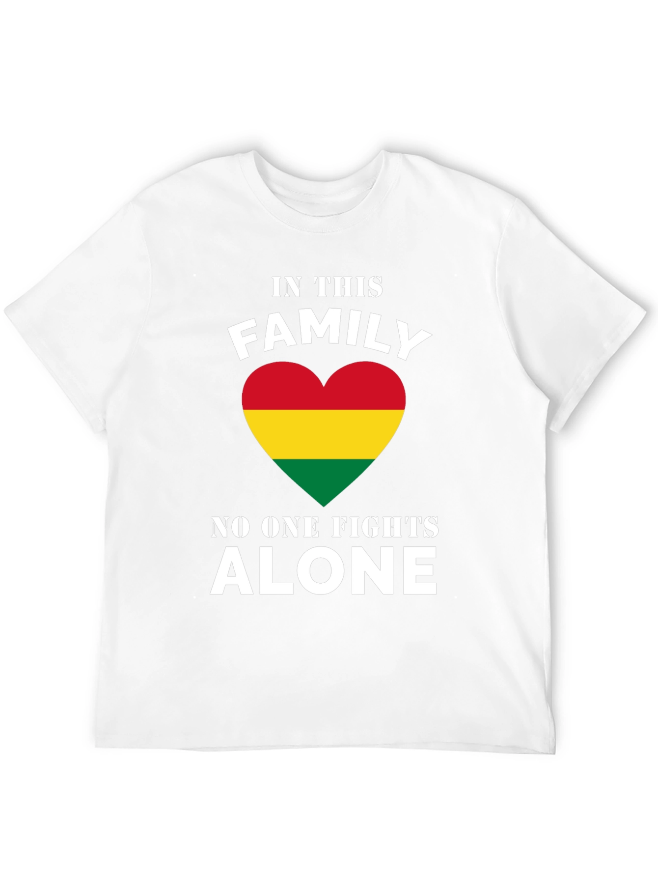 In This Family No One Fights Alone T-Shirt