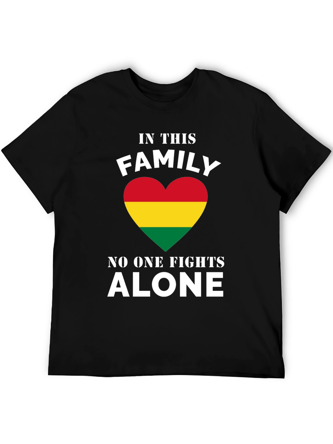 In This Family No One Fights Alone T-Shirt