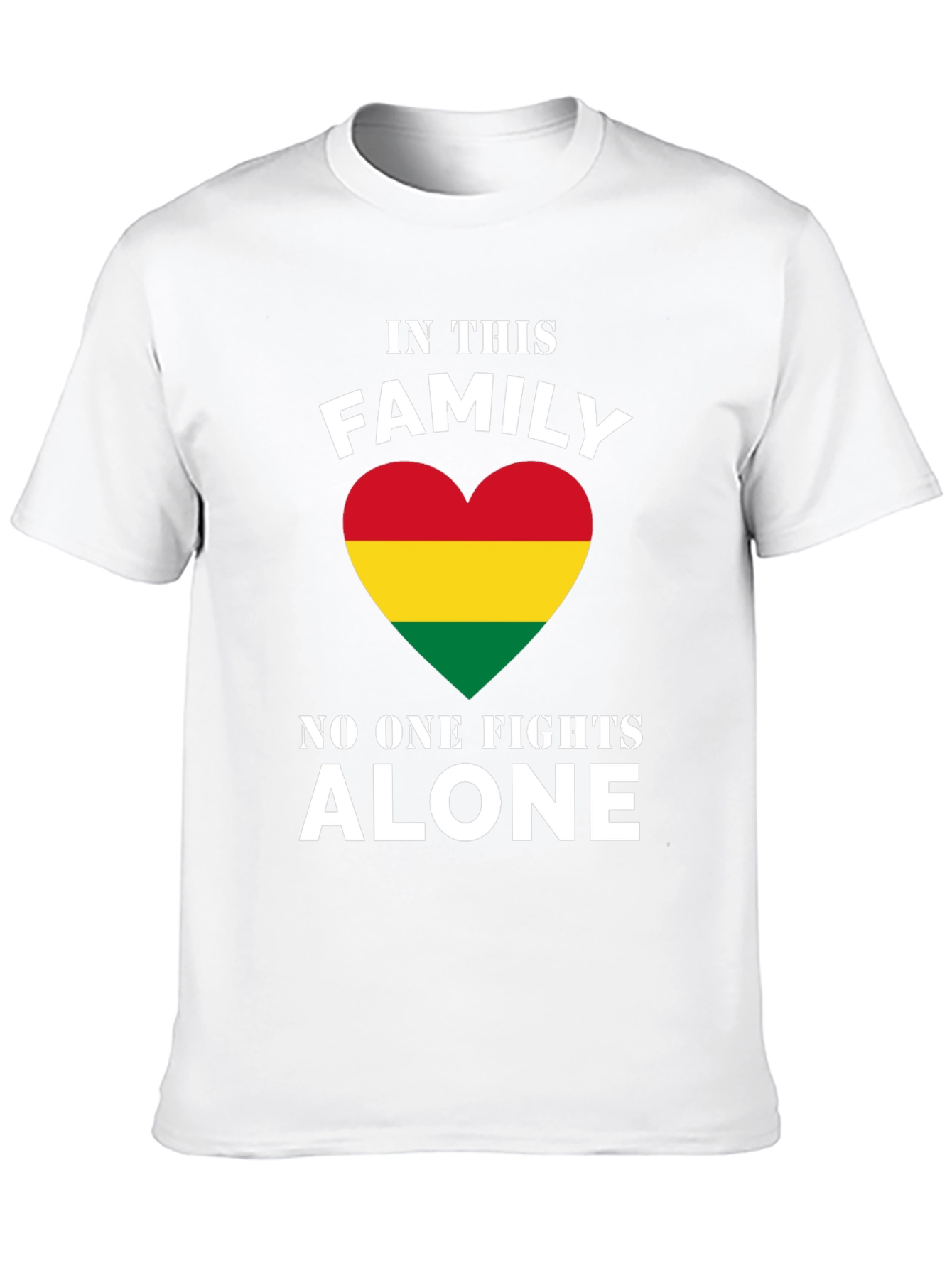 In This Family No One Fights Alone T-Shirt