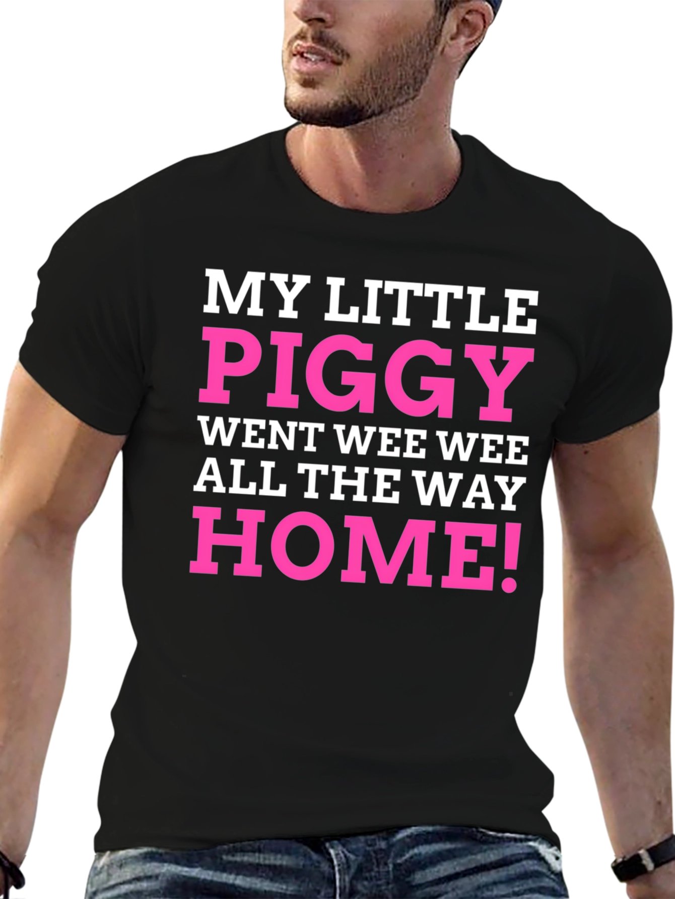 My Little Piggy Funny Graphic Tee