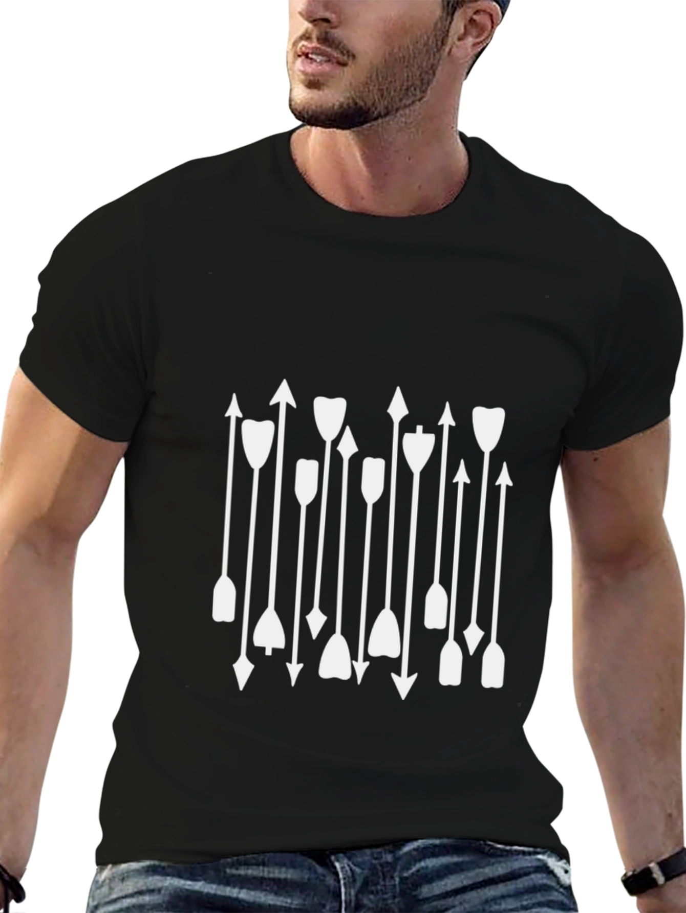 Arrow Graphic T-Shirt - Unique Design Comfortable Fit