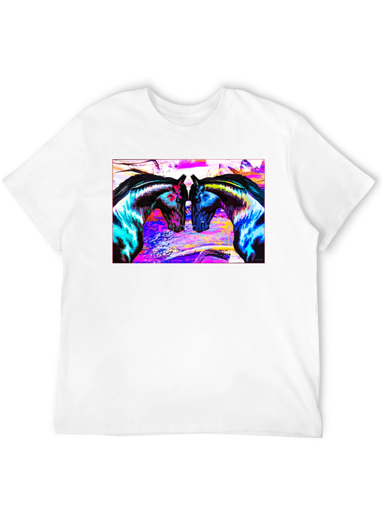 Vibrant Horse Art T-Shirt