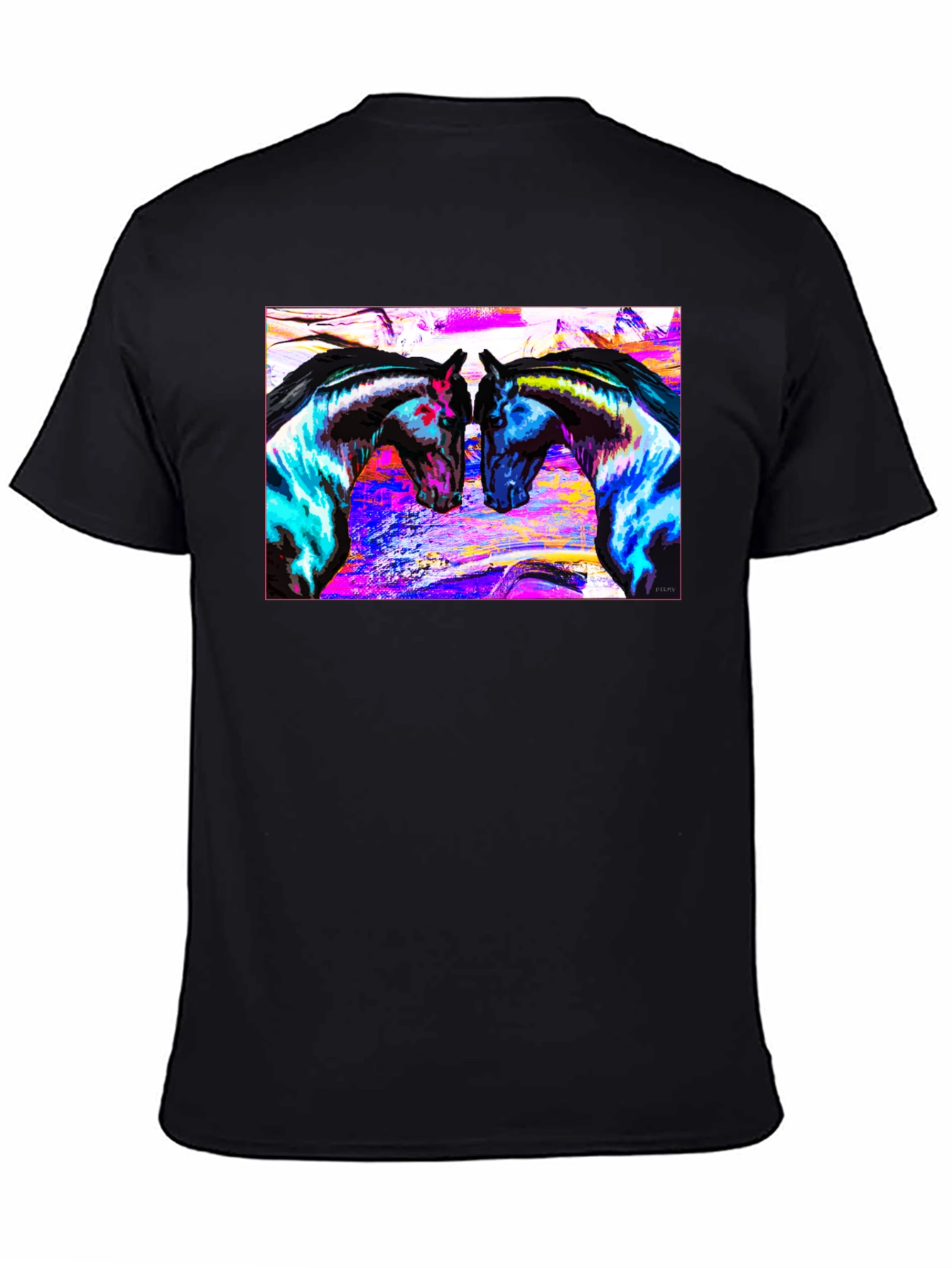 Vibrant Horse Art T-Shirt