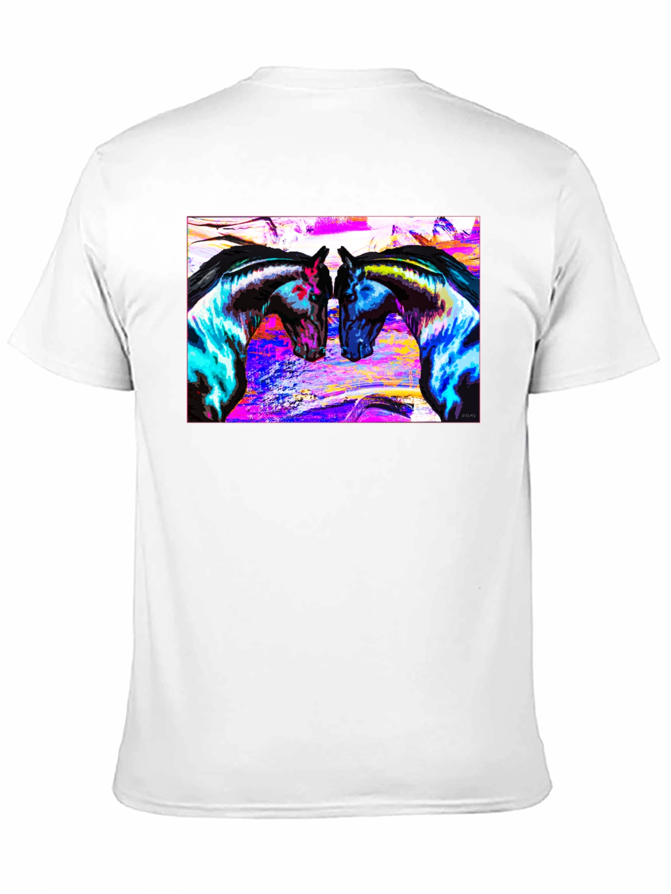 Vibrant Horse Art T-Shirt