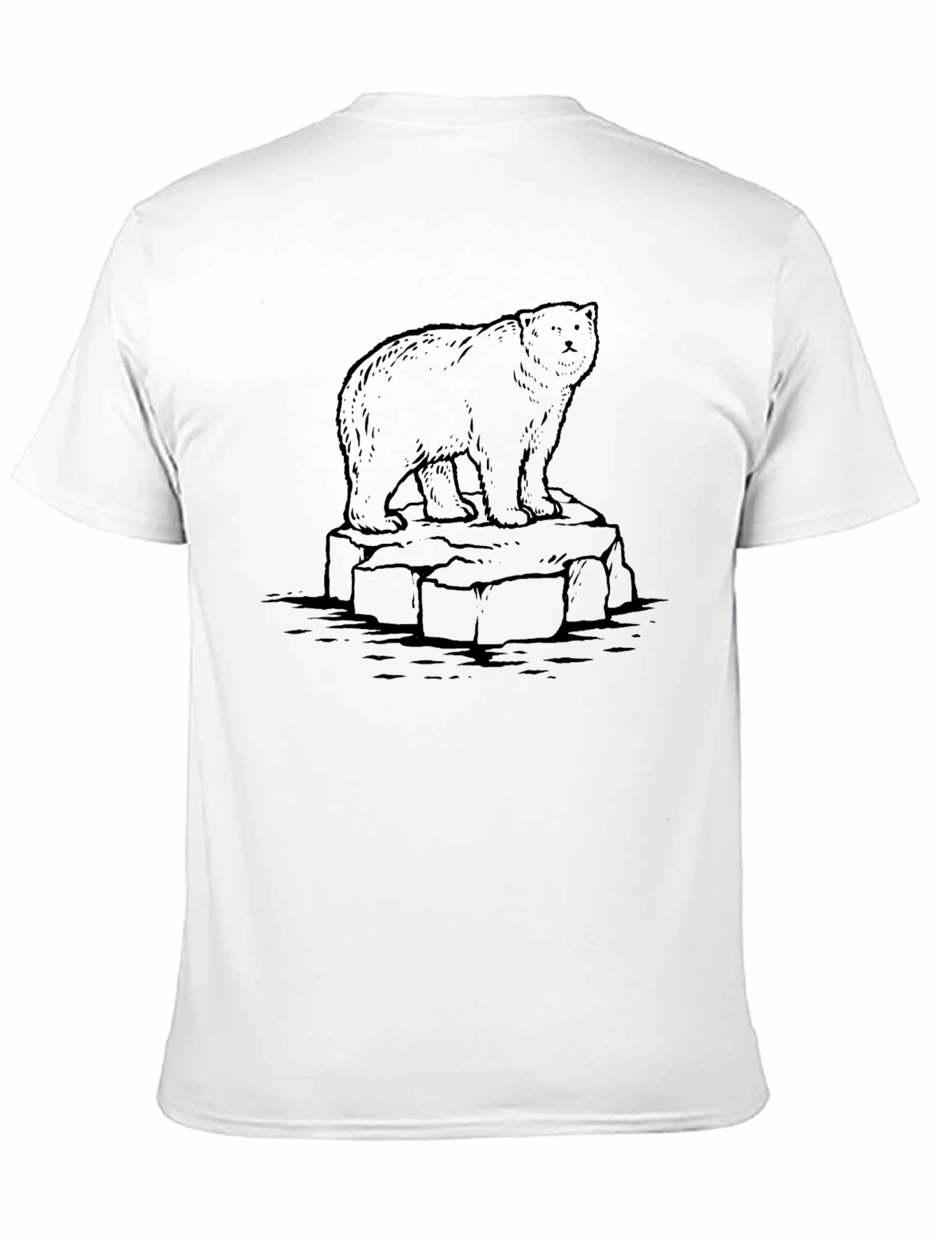 Bear Graphic Tee - Mens Black T-Shirt