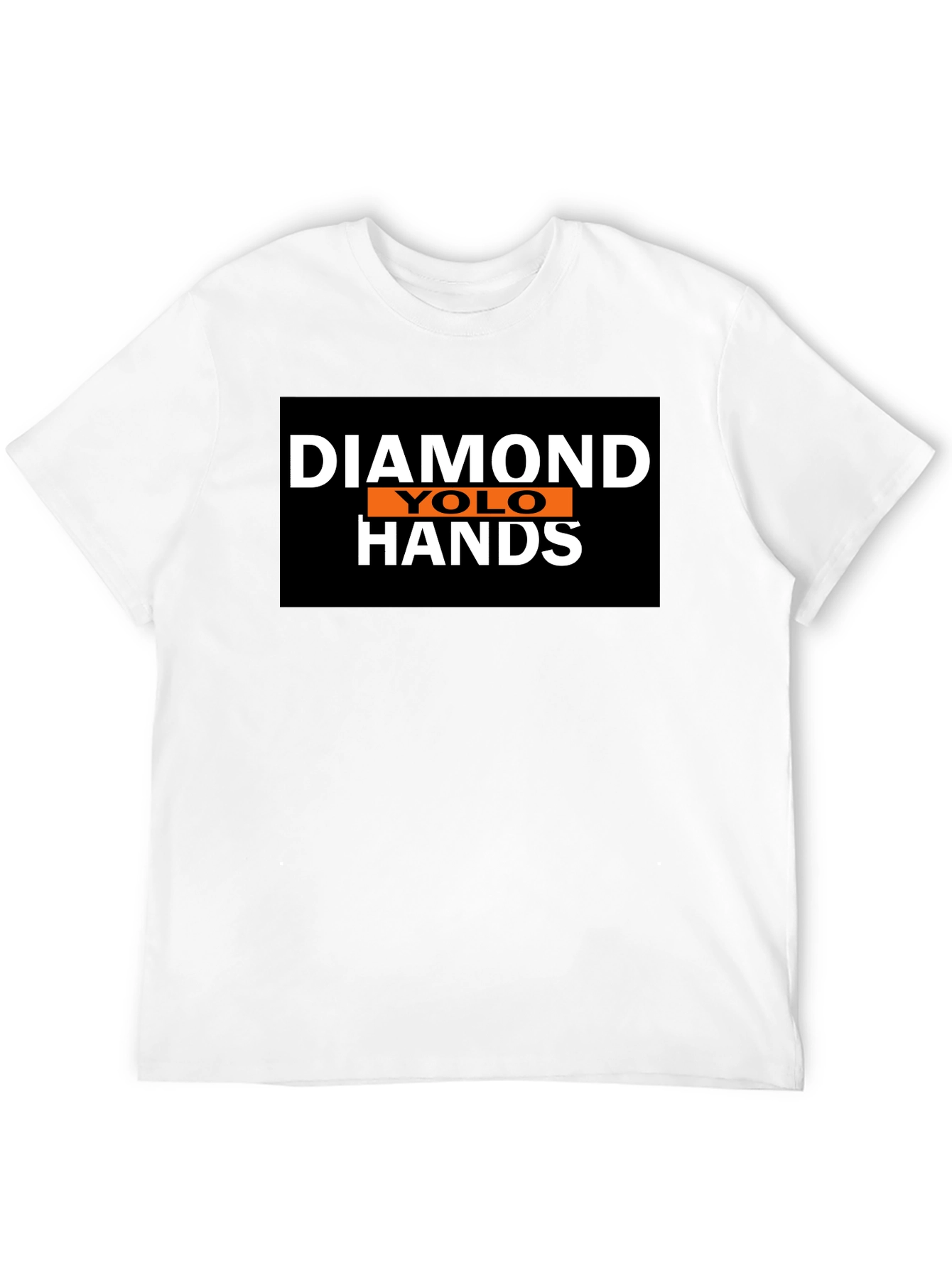 Diamond YOLO Hands Black T-Shirt