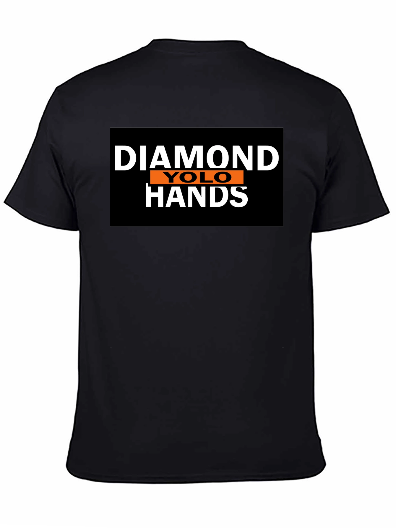 Diamond YOLO Hands Black T-Shirt