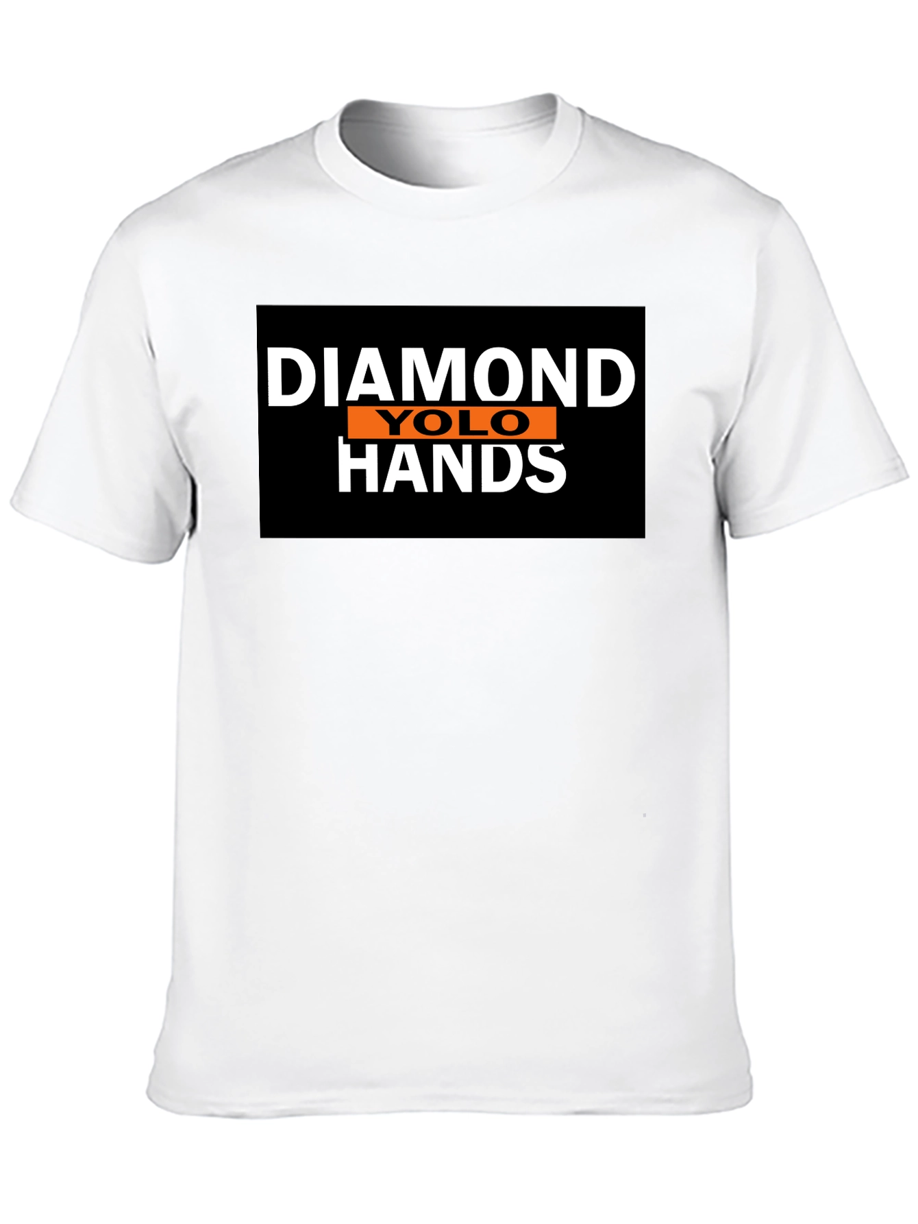 Diamond YOLO Hands Black T-Shirt