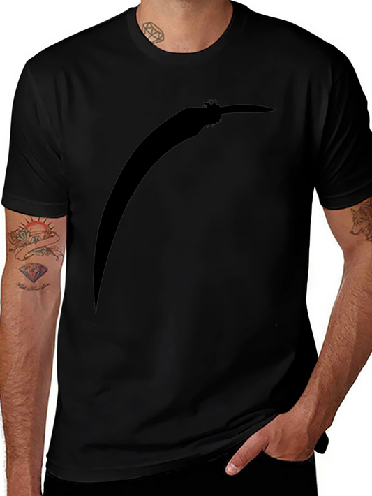 Black T-Shirt with Pepper Silhouette