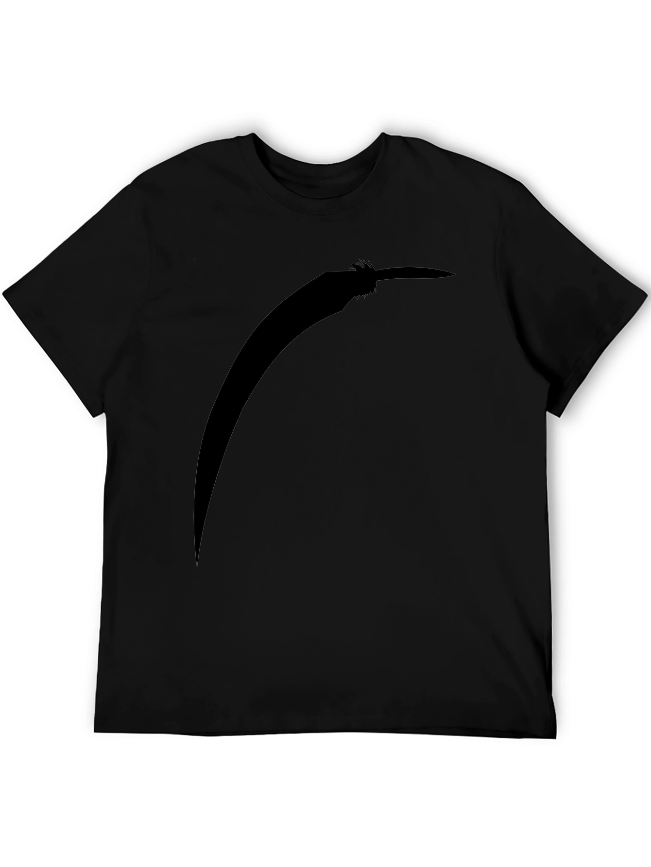 Black T-Shirt with Pepper Silhouette