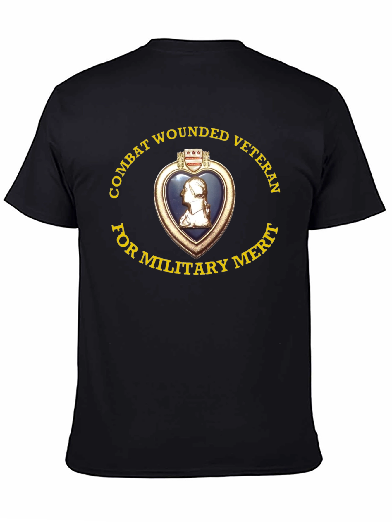 Combat Wounded Veteran T-Shirt - Military Merit