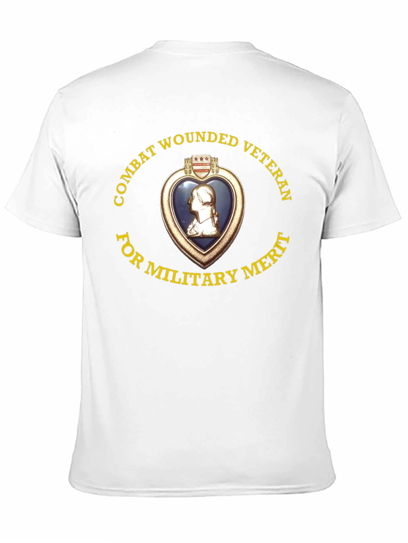 Combat Wounded Veteran T-Shirt - Military Merit