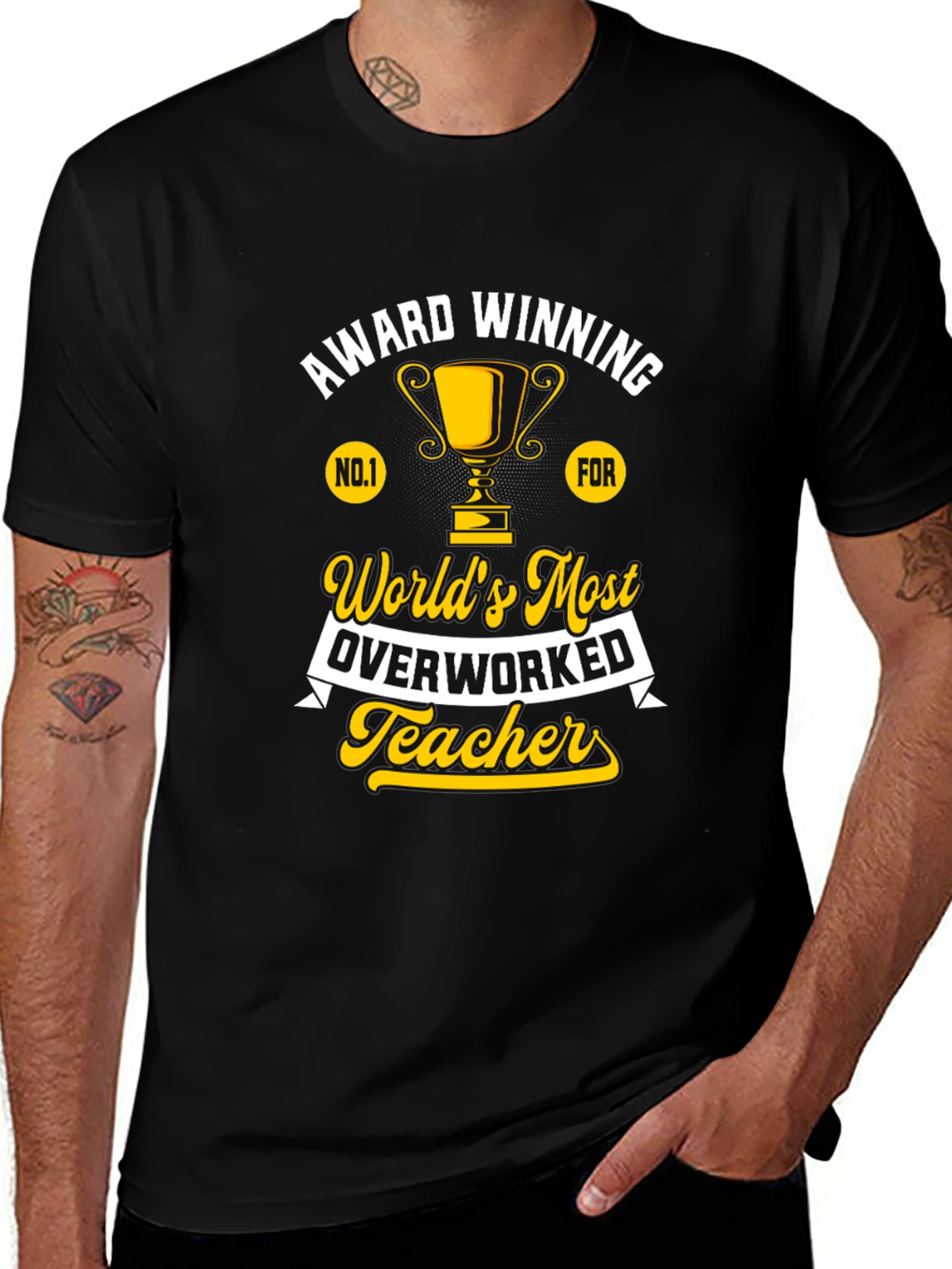 Worlds Most Overworked Teacher T-Shirt