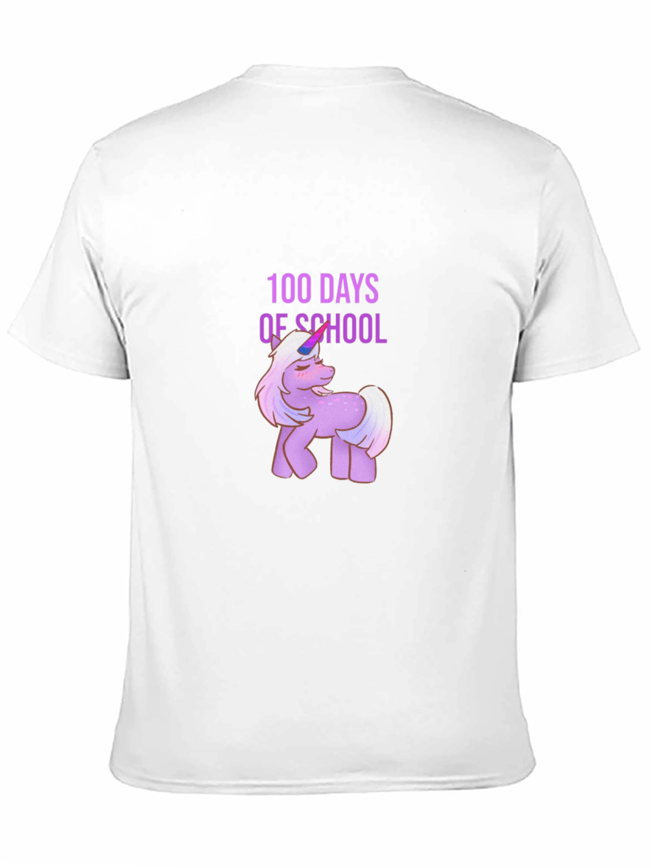 100 Days of School Unicorn T-Shirt