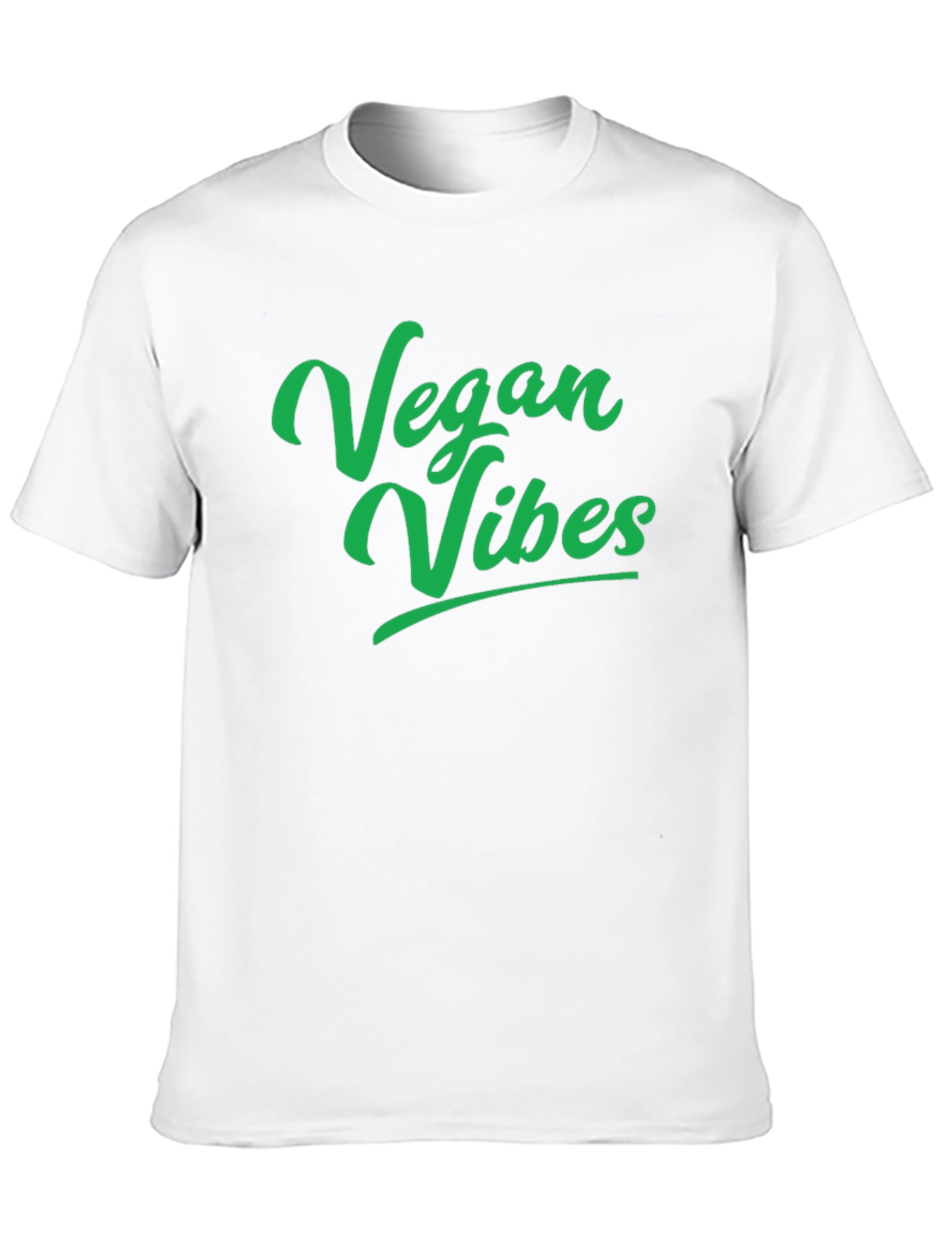 Vegan Vibes Black T-Shirt - Stylish and Comfortable