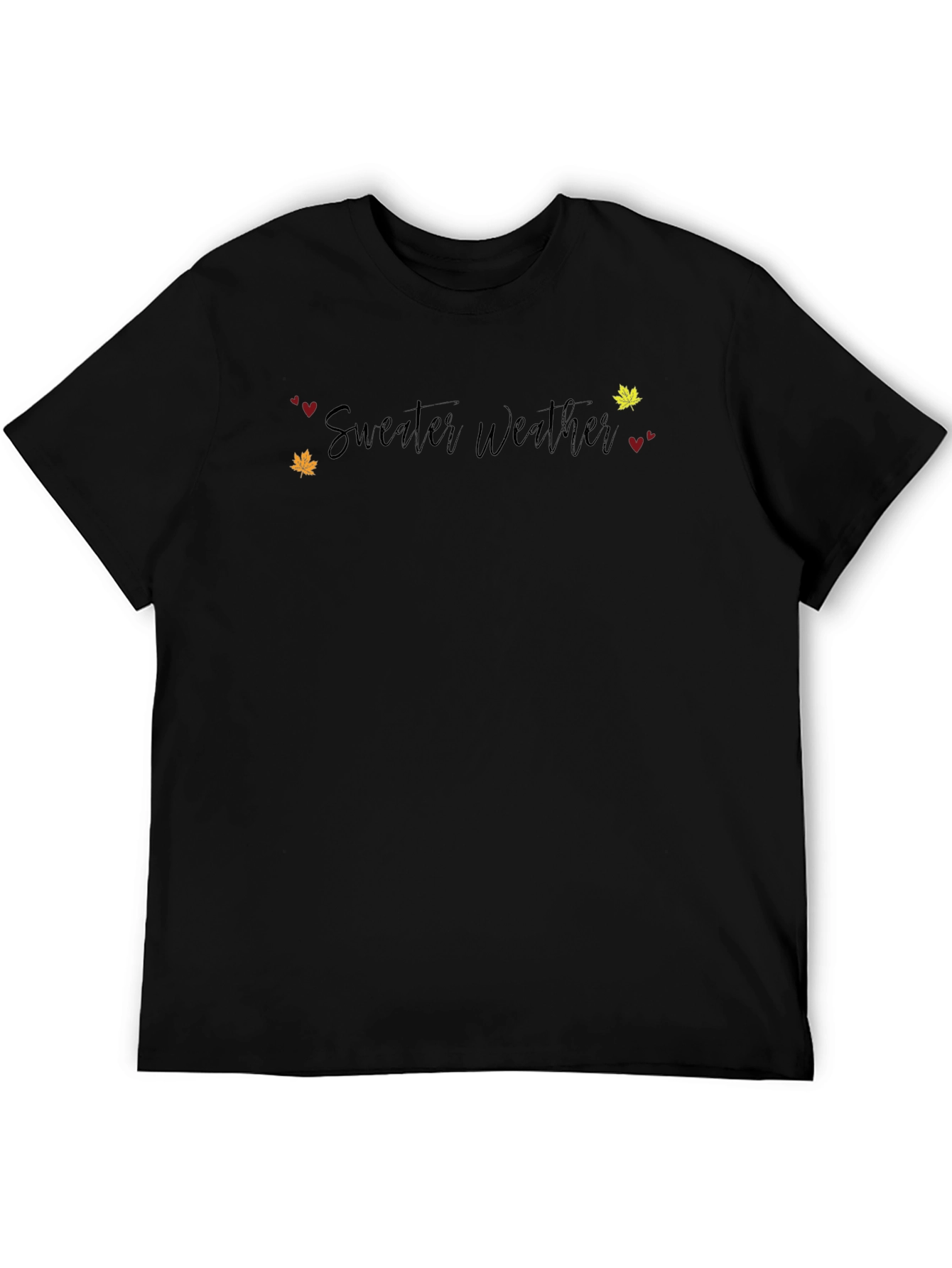 Sweater Weather Graphic Tee - Cozy Autumn Style