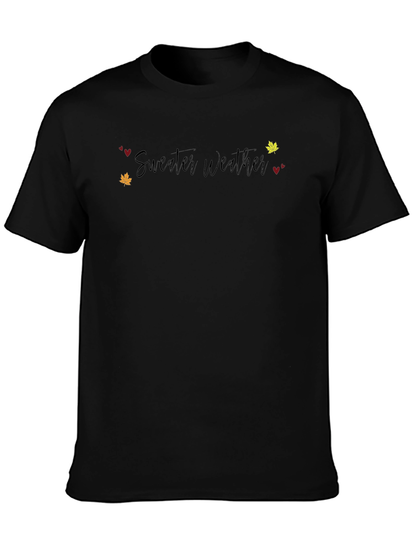 Sweater Weather Graphic Tee - Cozy Autumn Style