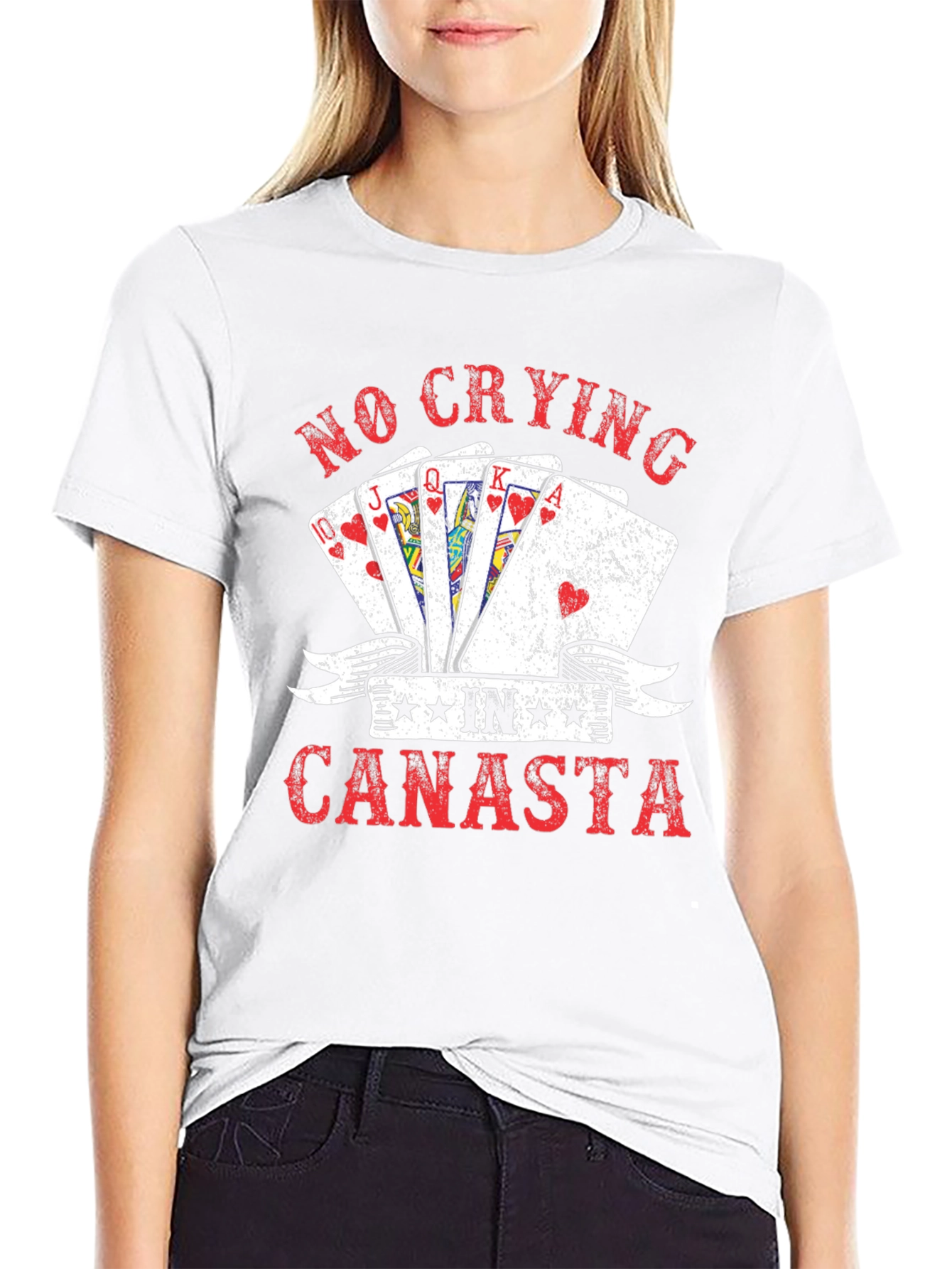 No Crying in Canasta T-Shirt Card Game Graphic Tee