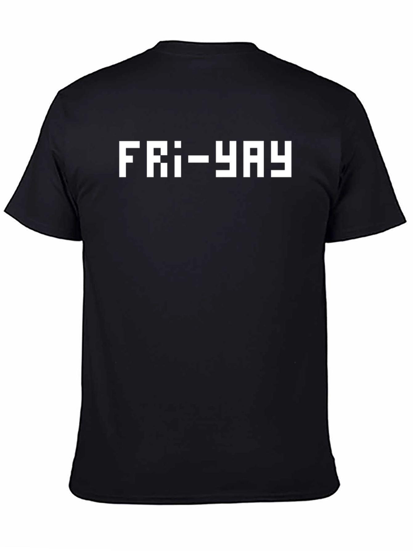Fri-Yay T-Shirt - Pixelated Fun Friday Tee