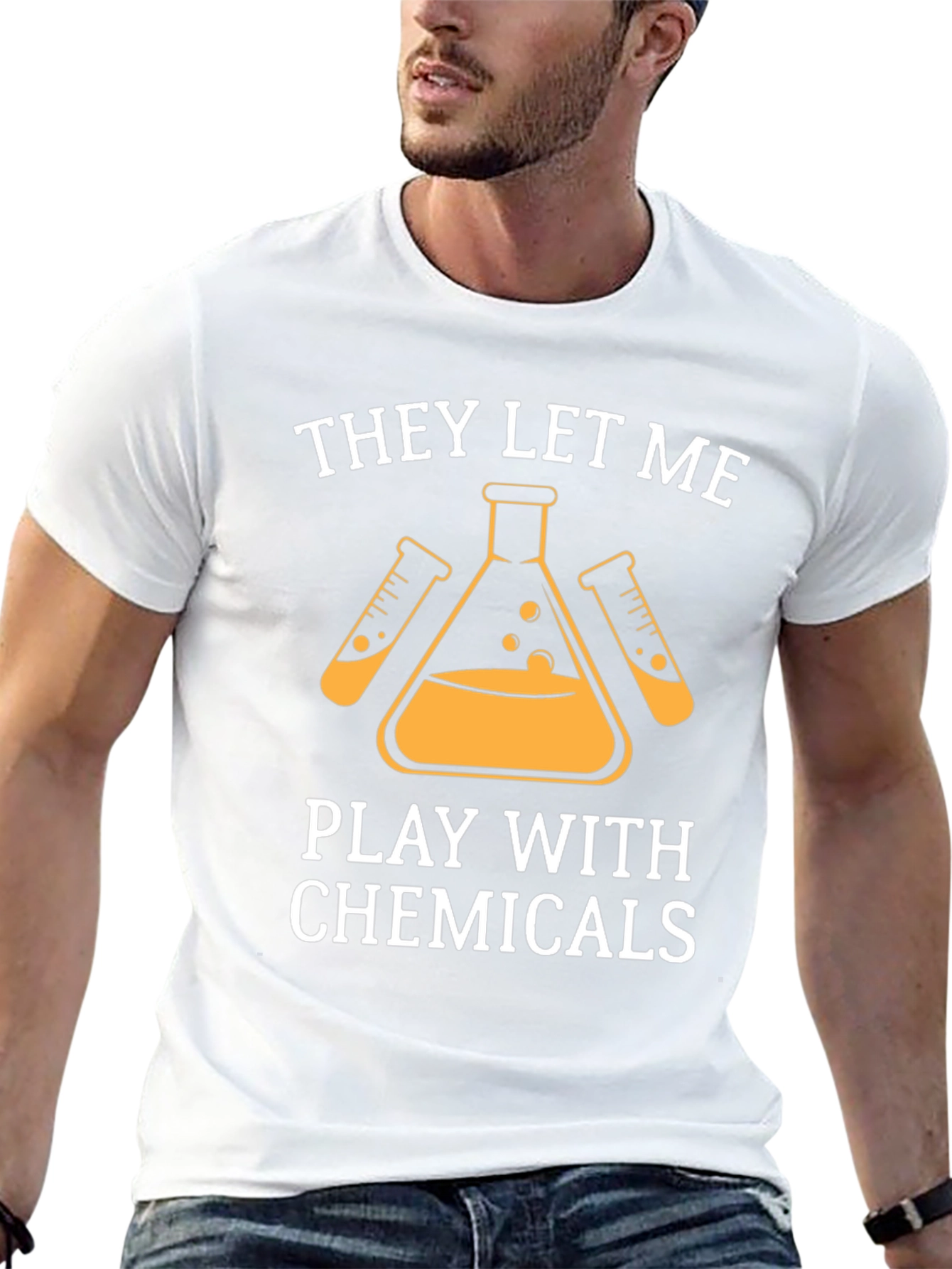 They Let Me Play With Chemicals T-Shirt