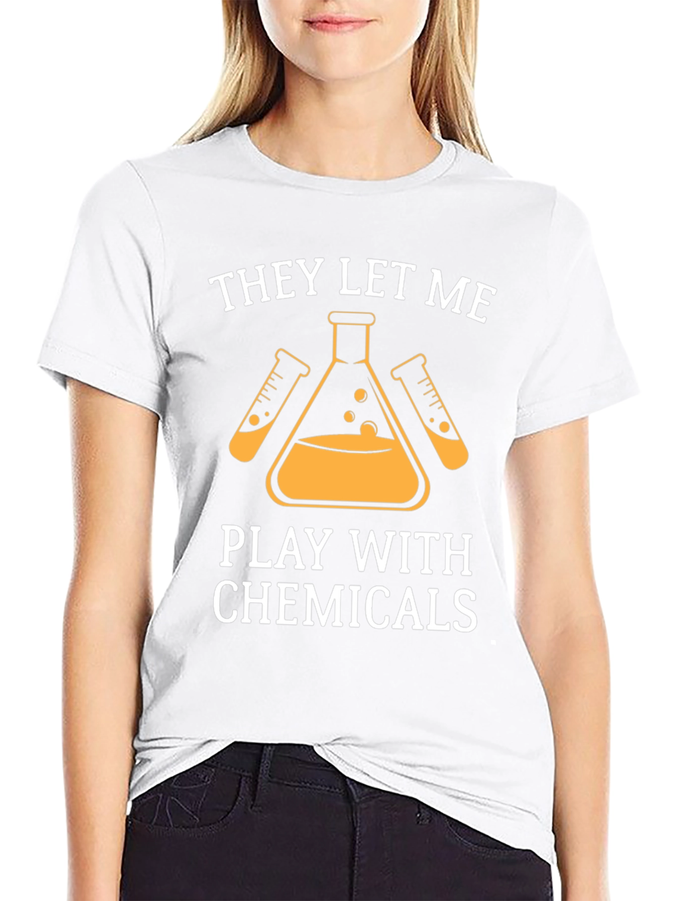They Let Me Play With Chemicals T-Shirt